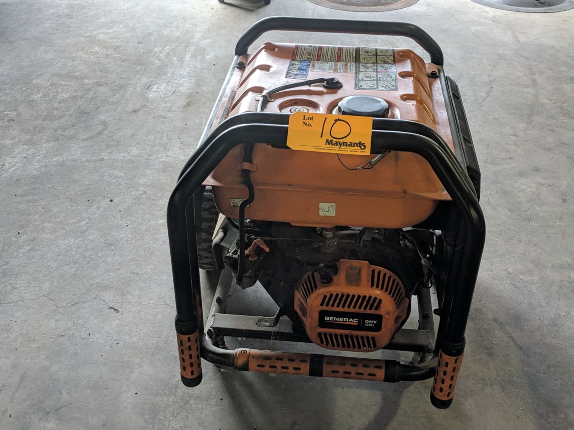 Generac XT8000E Generator 120/240V, 66.6/33.3A, 8000W S/N 9072888 - Image 3 of 4