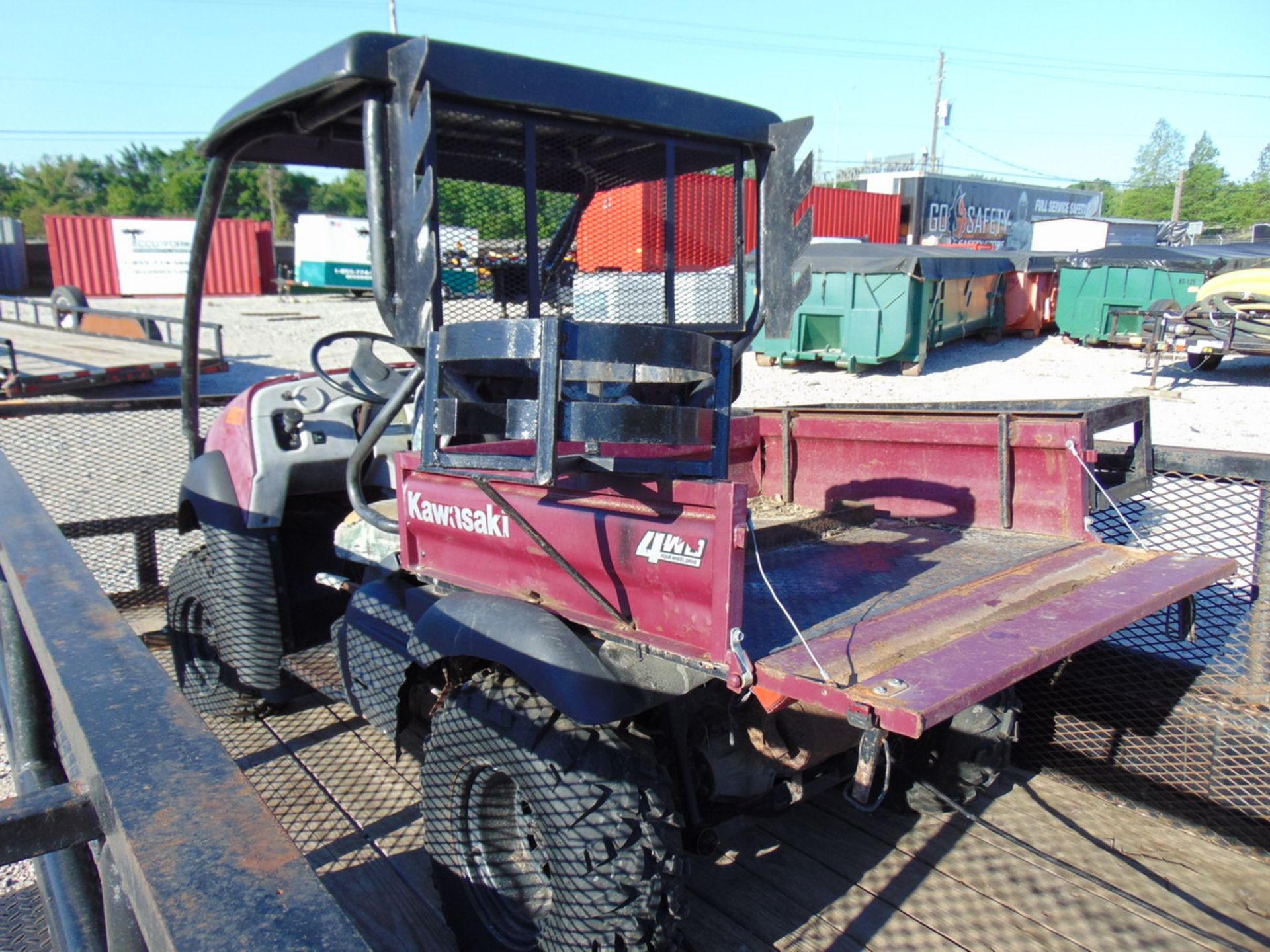 2011 Kawasaki Mule 610 ATV Hrs.: 2,730 ; Vin: JK1AFEA13CB557656, (Trailer NOT INCLUDED) - Image 3 of 7