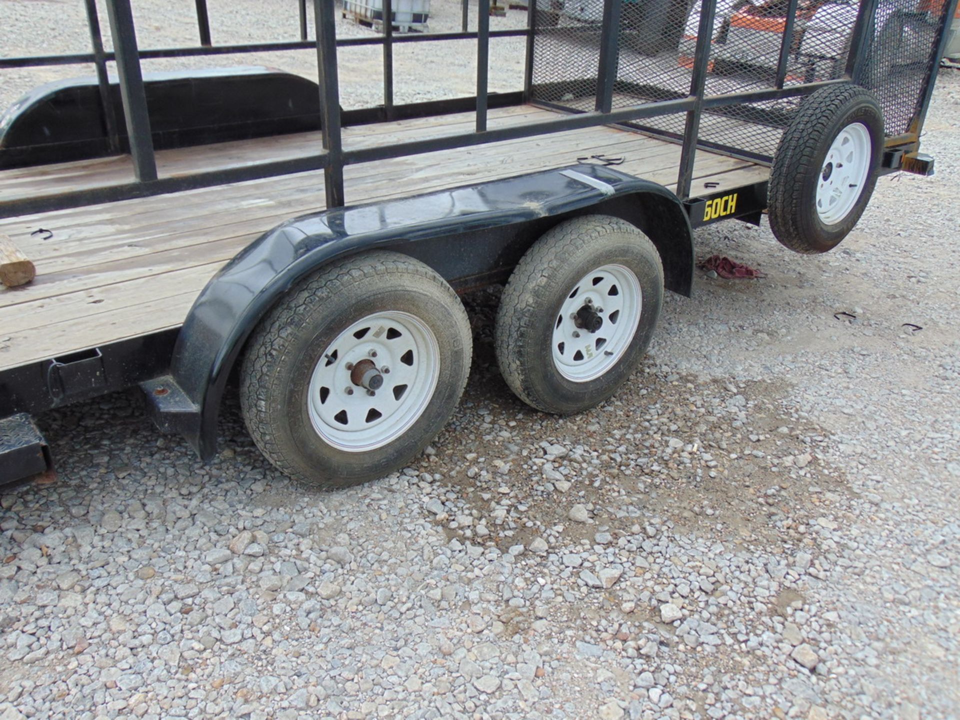 2015 Big Tex 60CH T/A Utility Trailer, Steel Frame Enclosure, 16'L, Vin: 16VCX1622F2069166 - Image 5 of 6