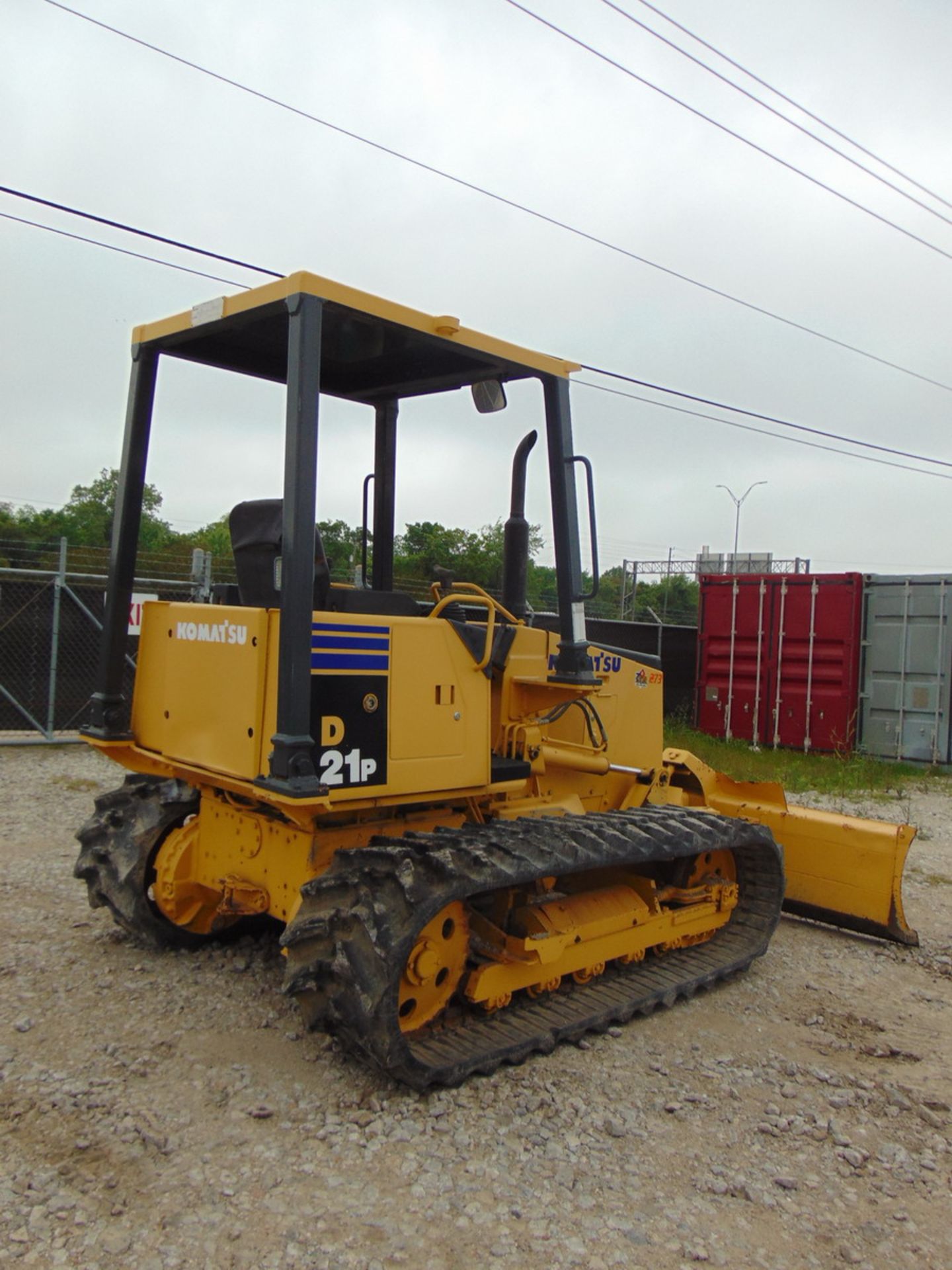 Komatsu D-21P Crawler Dozer 907.2 Hrs, Vin: KMT0D057H01083392 S/N 83392 - Image 2 of 11