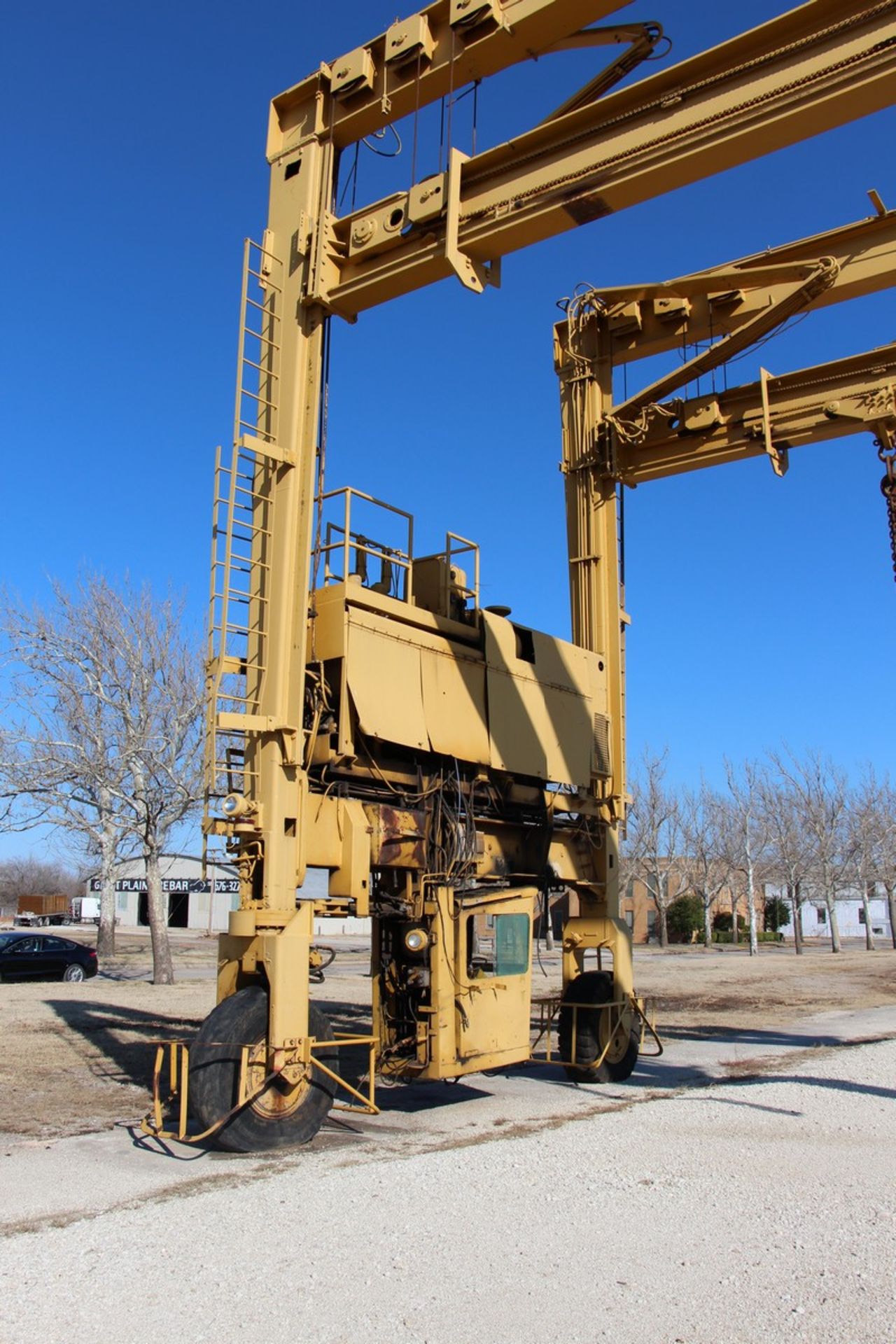 40 Ton Drott/Mi-Jack Straddle Mobile Gantry Crane, S/N 5032, 40 Ton Main Hoist, 40' Bridge Span - - Bild 7 aus 10