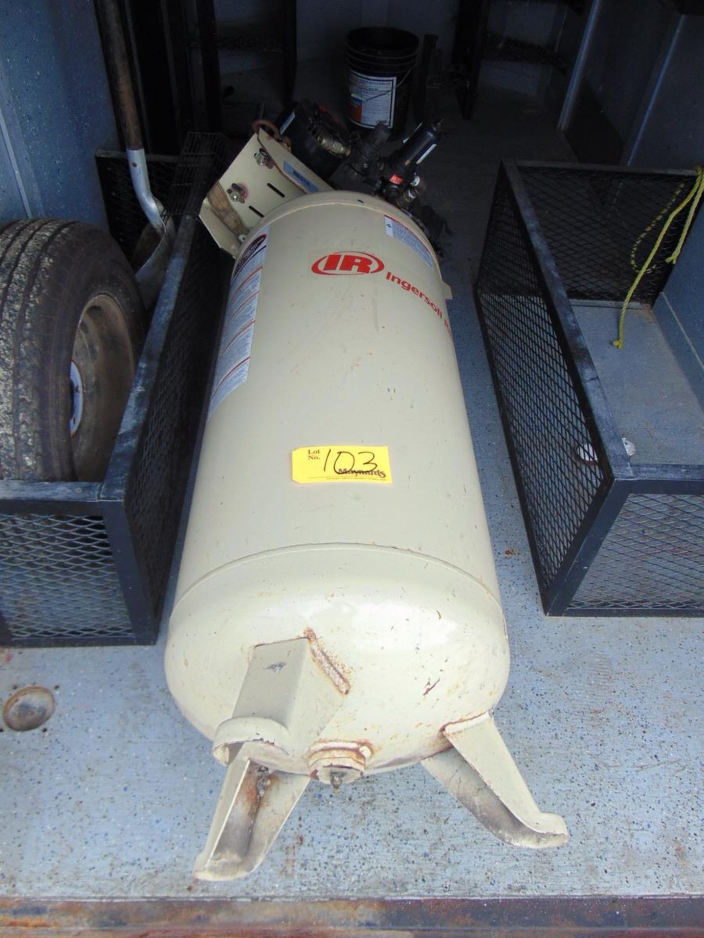 Ingersoll Rand SS-5 5 HP Air Compressor Trailer EXCLUDED S/N B067736