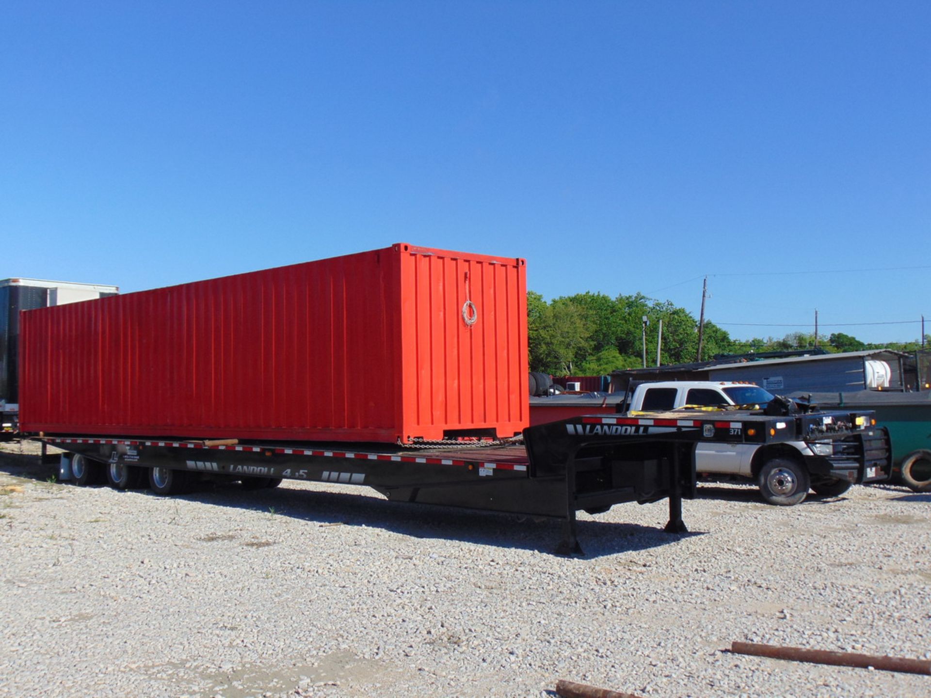 2014 Landoll 455 53' Tri/A Traveling Axle Trailer Air Ride Suspension, GVWR = 132,800 Lbs., Vin: - Image 2 of 10