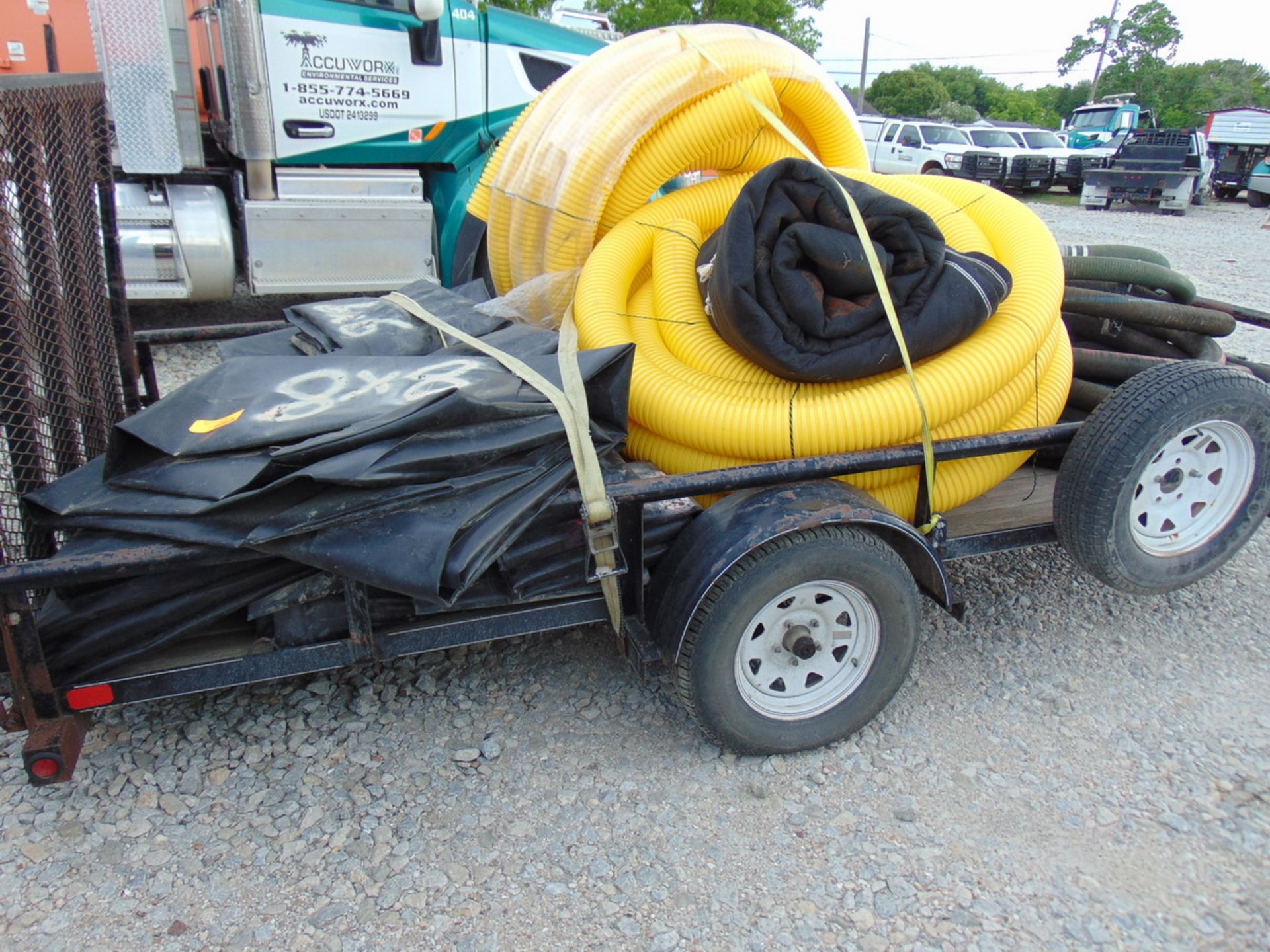 Lot Of Containment Hazmat Contents (6) 3" 150psi Hoses, (2) 2" 150psi Hoses, (2) 6" ADS Hoses, - Image 5 of 5