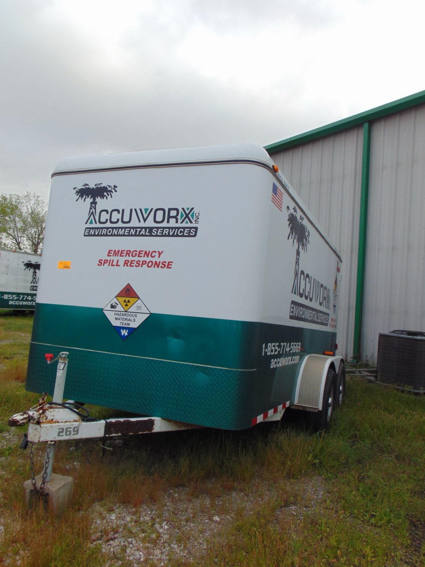 2012 CM Trailers CMC5240 Cargo Mate T/A Enclosed Cargo Trailer, Side Door Access, 13'6"L, Vin: - Image 2 of 7