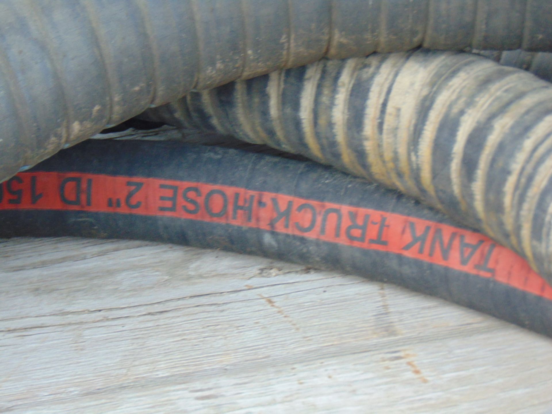 Lot Of Containment Hazmat Contents (6) 3" 150psi Hoses, (2) 2" 150psi Hoses, (2) 6" ADS Hoses, - Image 2 of 5