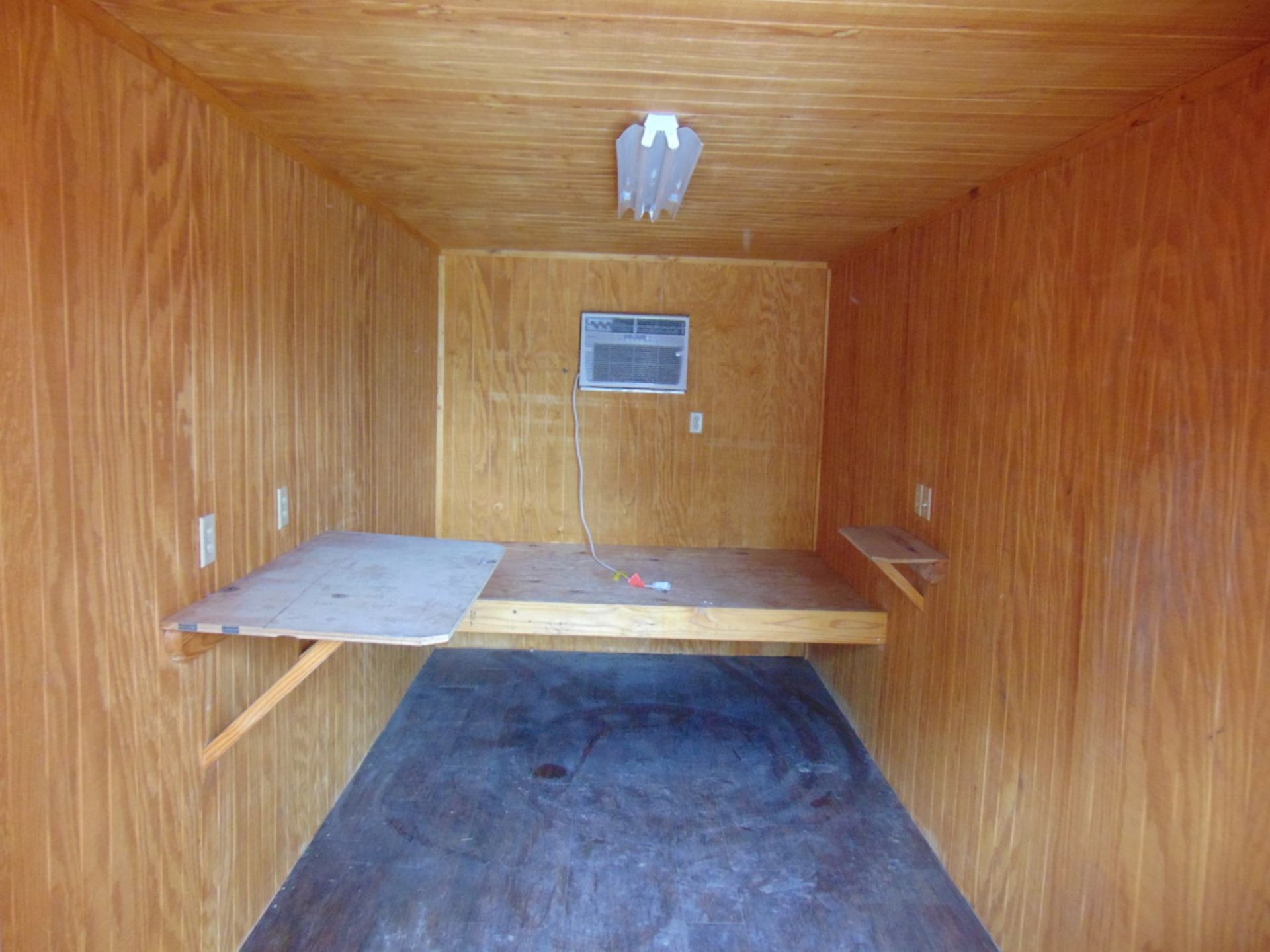 2005 Bedroom Accommodation Container 20' X 8', w/ Frigidaire AC Unit - Image 2 of 4