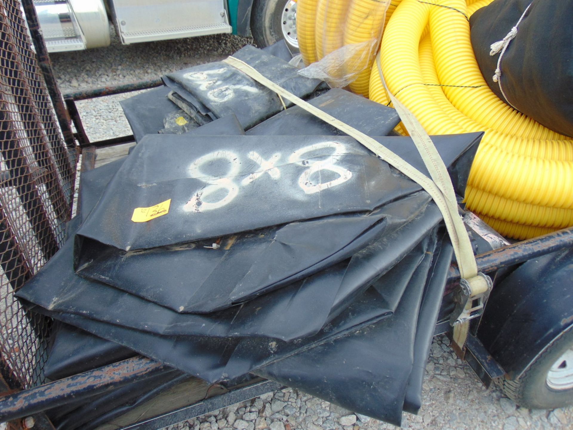 Lot Of Containment Hazmat Contents (6) 3" 150psi Hoses, (2) 2" 150psi Hoses, (2) 6" ADS Hoses, - Image 4 of 5