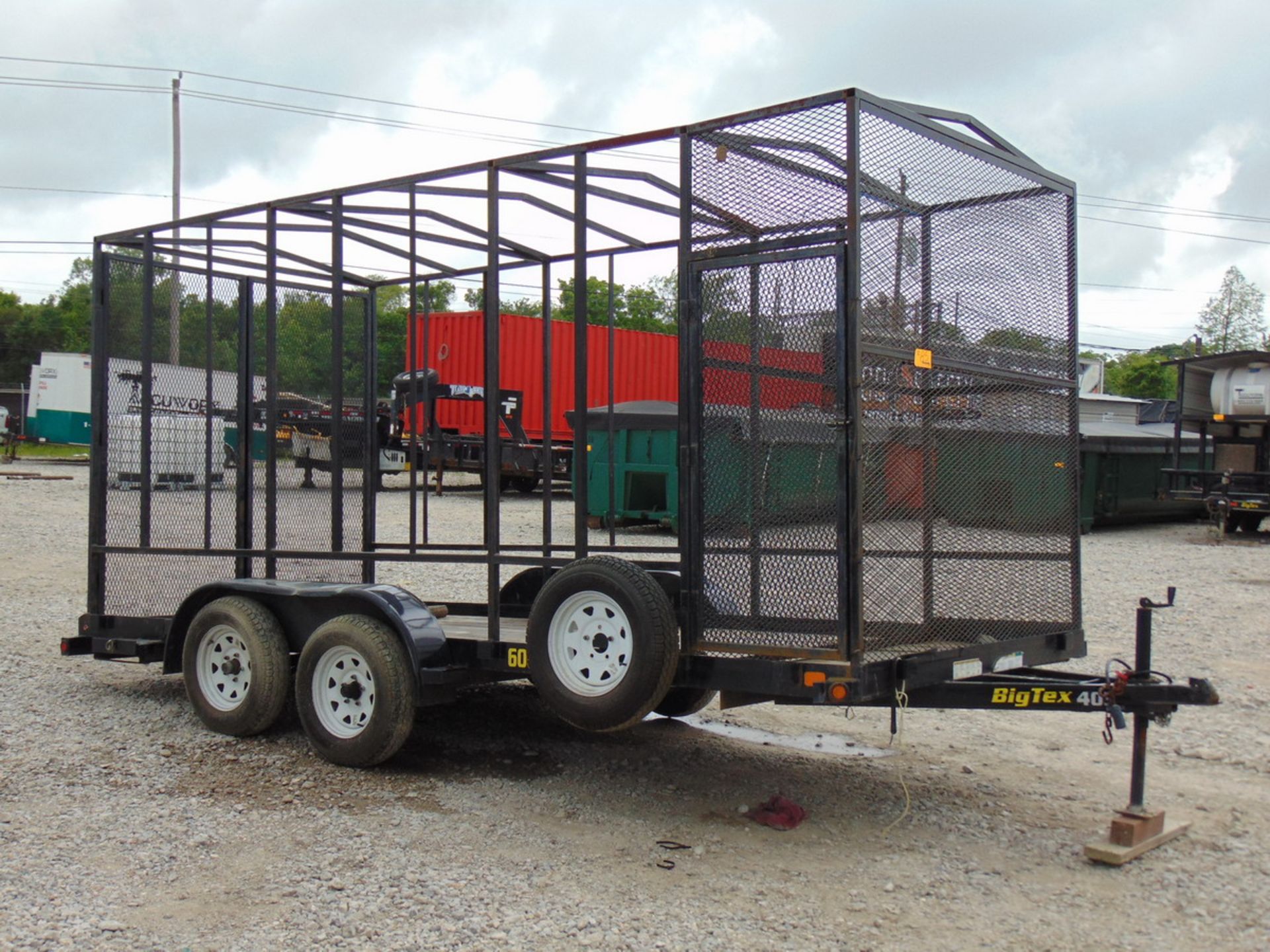 2015 Big Tex 60CH T/A Utility Trailer, Steel Frame Enclosure, 16'L, Vin: 16VCX1622F2069166