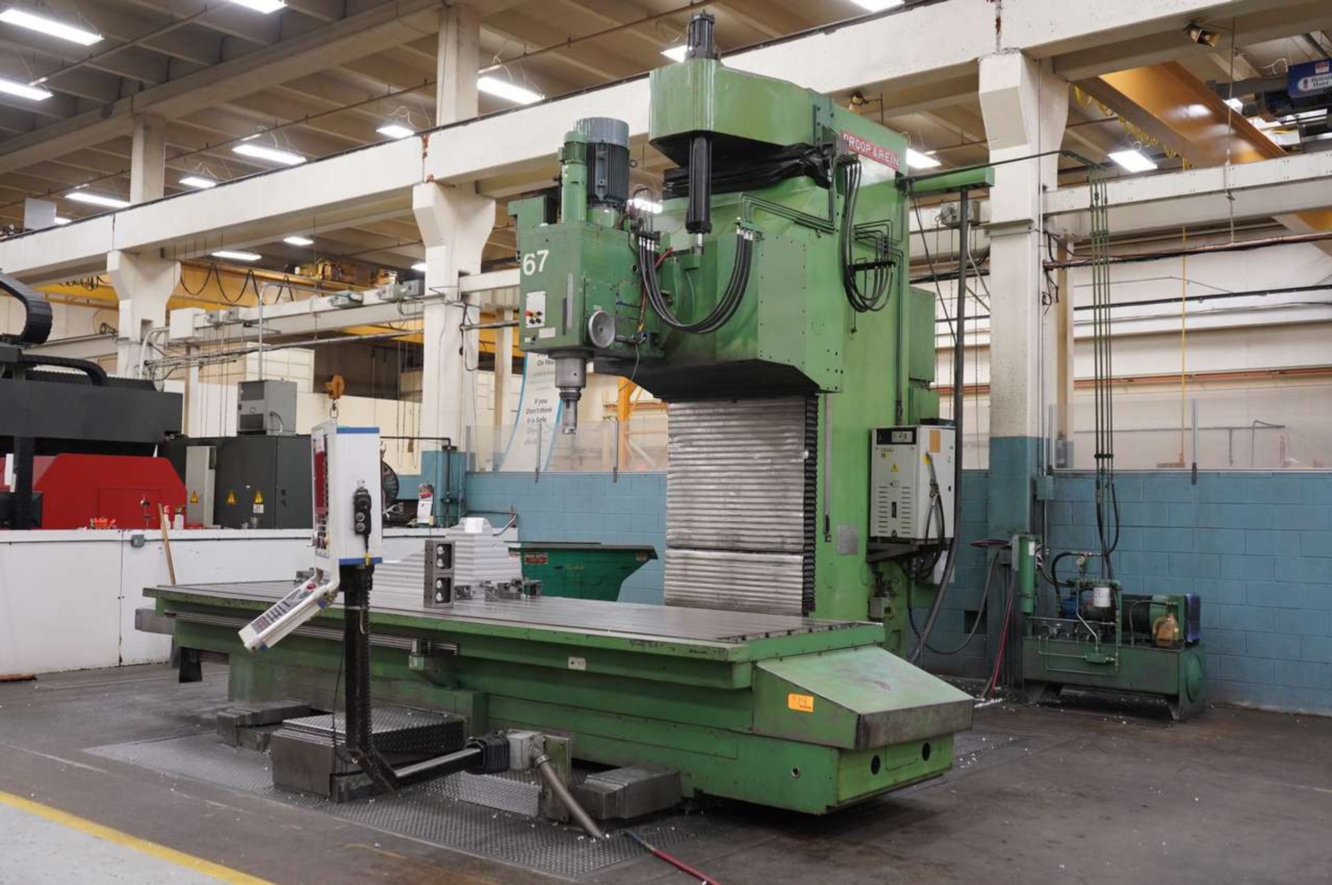 1989 Droop & Rein FSM1406D30KA CNC Vertical Milling Machine - Image 2 of 18