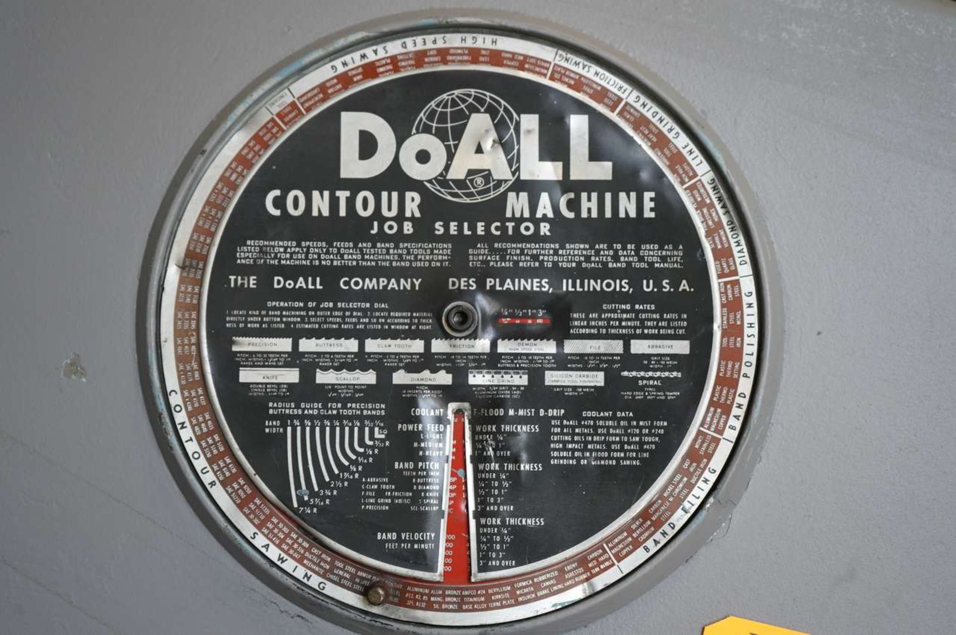 Do-All 30-M Vertical Band Saw - Image 6 of 8