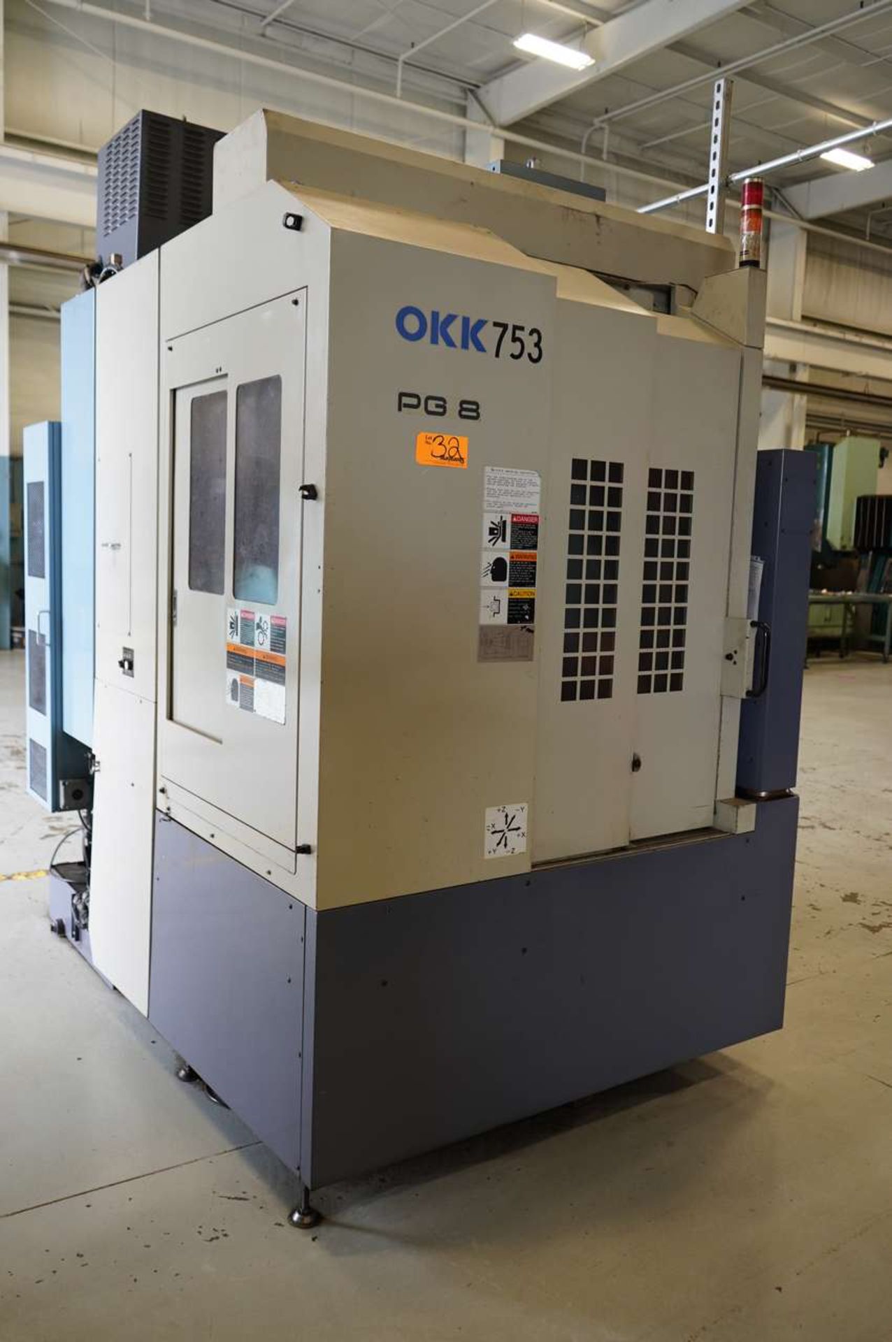 2005 OKK PG8 CNC Vertical Machining Center