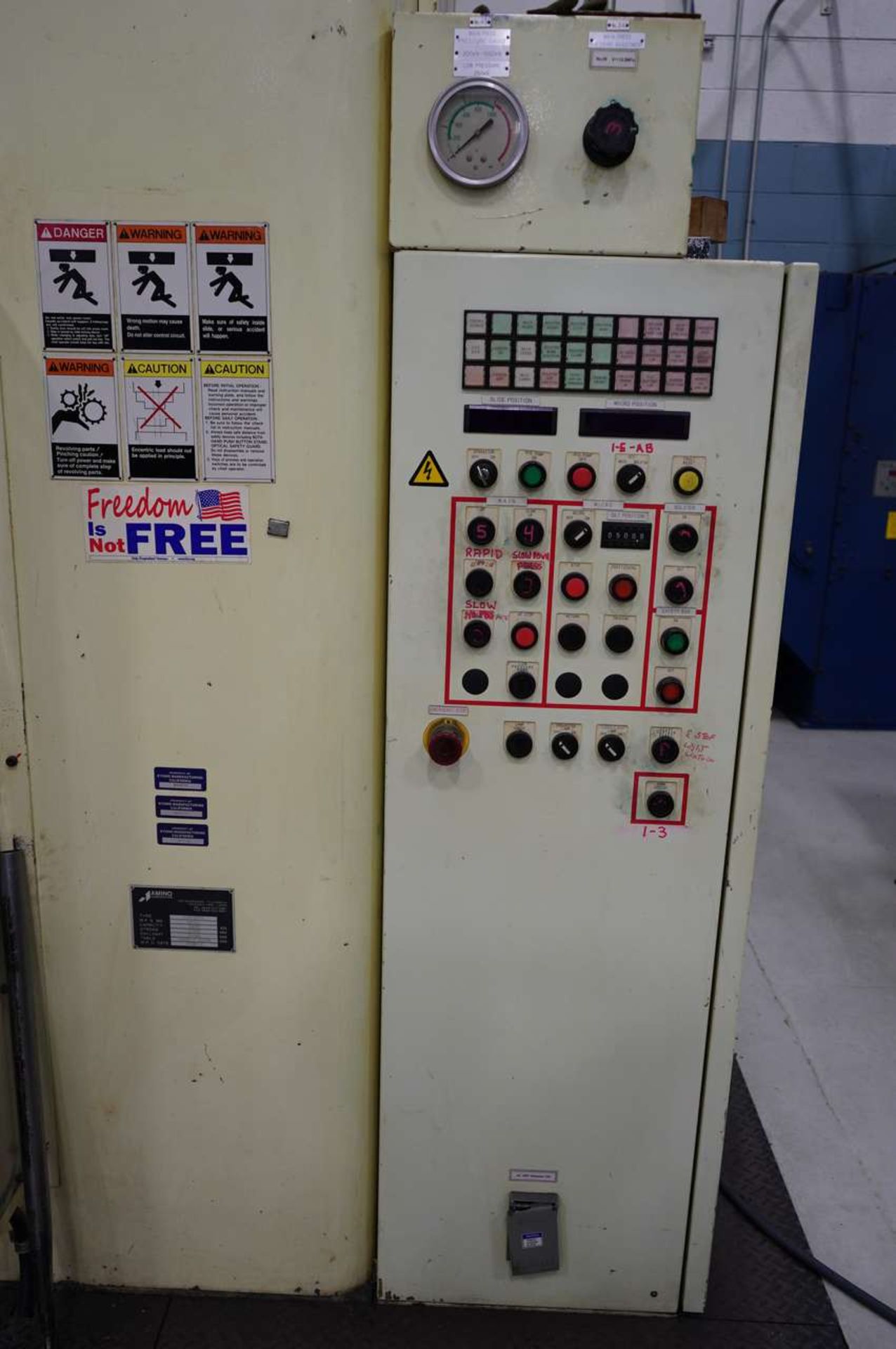 2008 Amino DSP100Y 100 Ton Hydraulic Spotting Press - Image 4 of 7