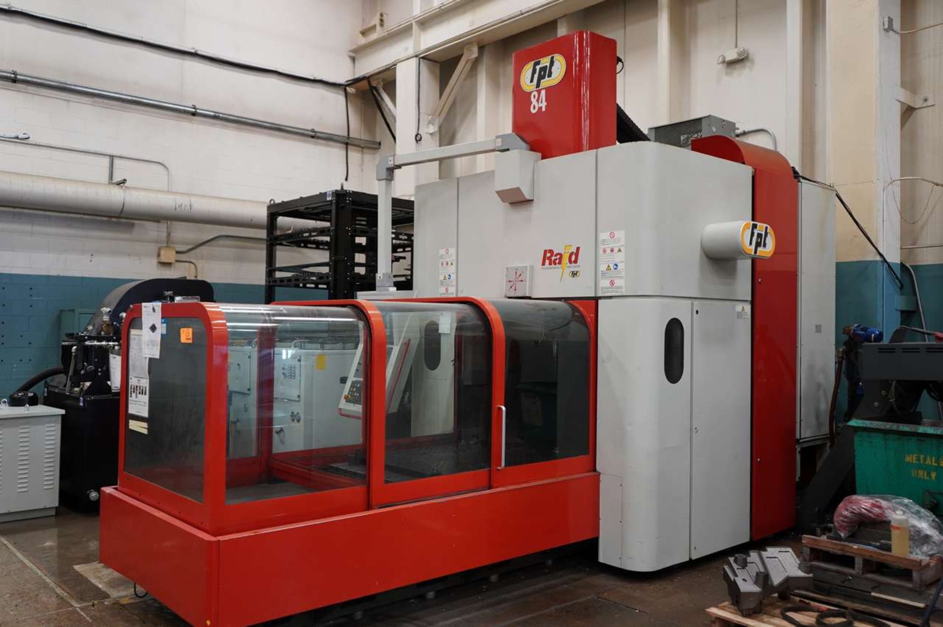 2005 FPT RAID 3-Axis High Speed Dual Column CNC Vertical Machining Center - Image 11 of 18