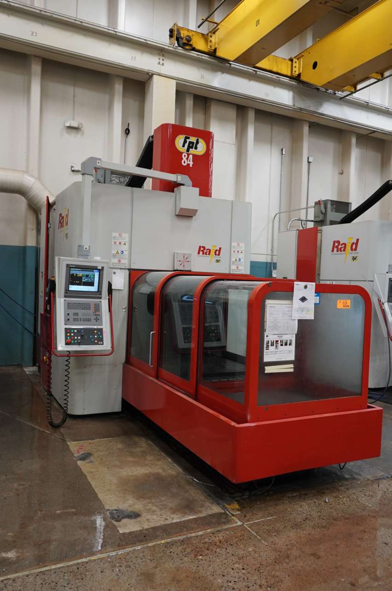 2005 FPT RAID 3-Axis High Speed Dual Column CNC Vertical Machining Center