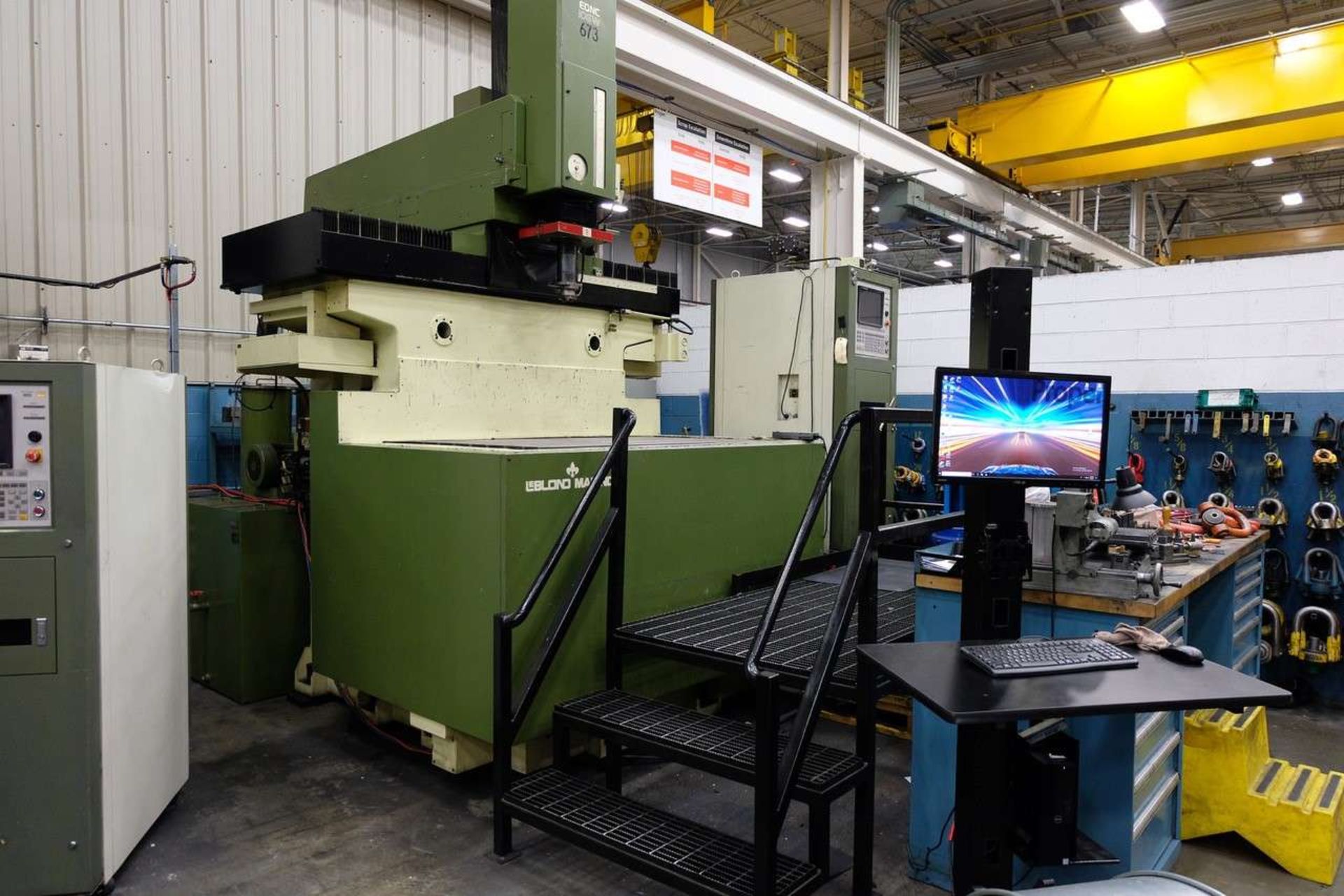 1993 LeBlond Makino EDNC-106W Ram Type CNC Discharge Machine - Image 2 of 2