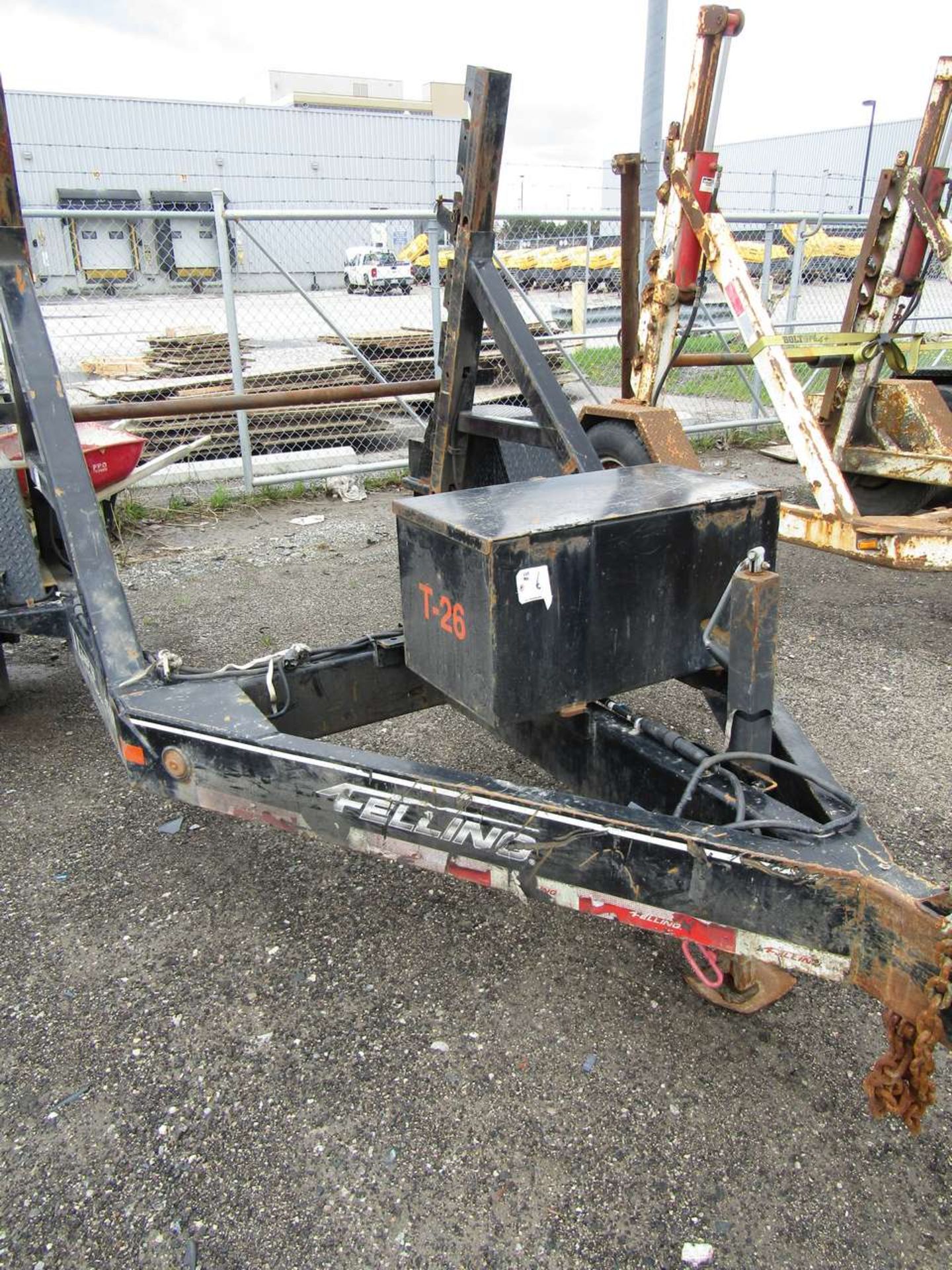 Felling FT-10R Single Axel Reel Trailer T-26