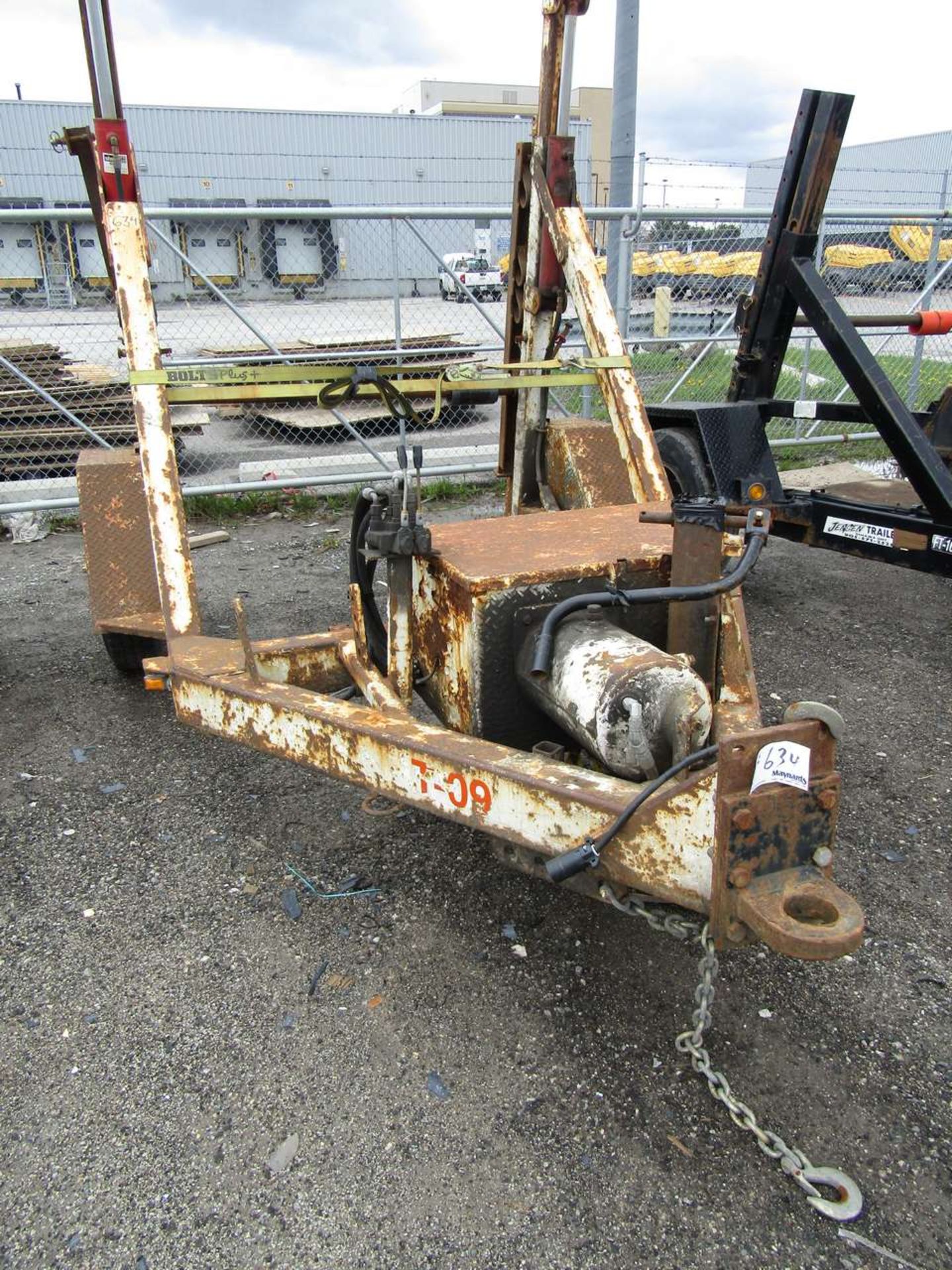 Single Axel Reel Trailer T-09