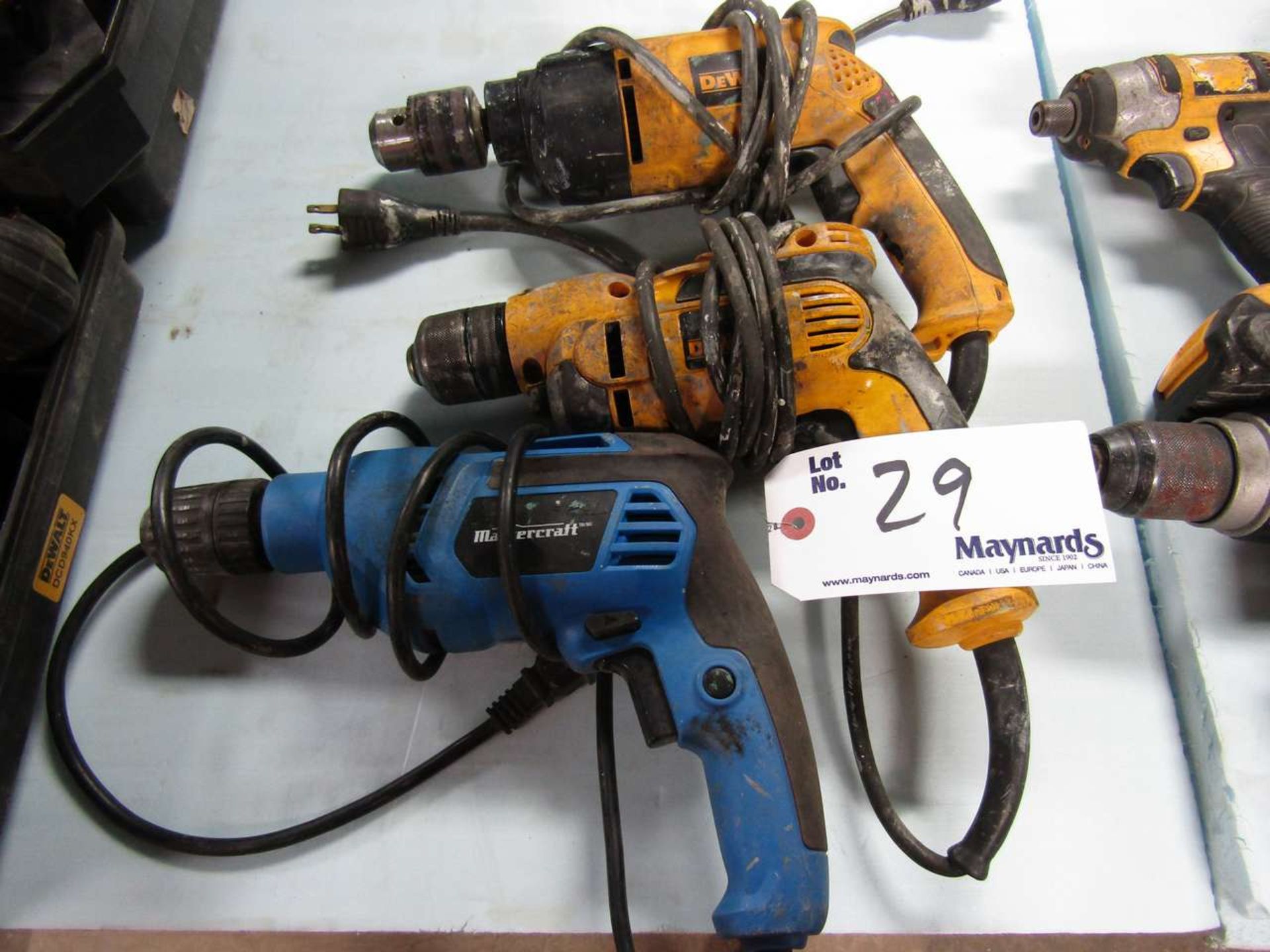 DeWalt & Mastercraft` Approx.: 3, Drill/Drivers