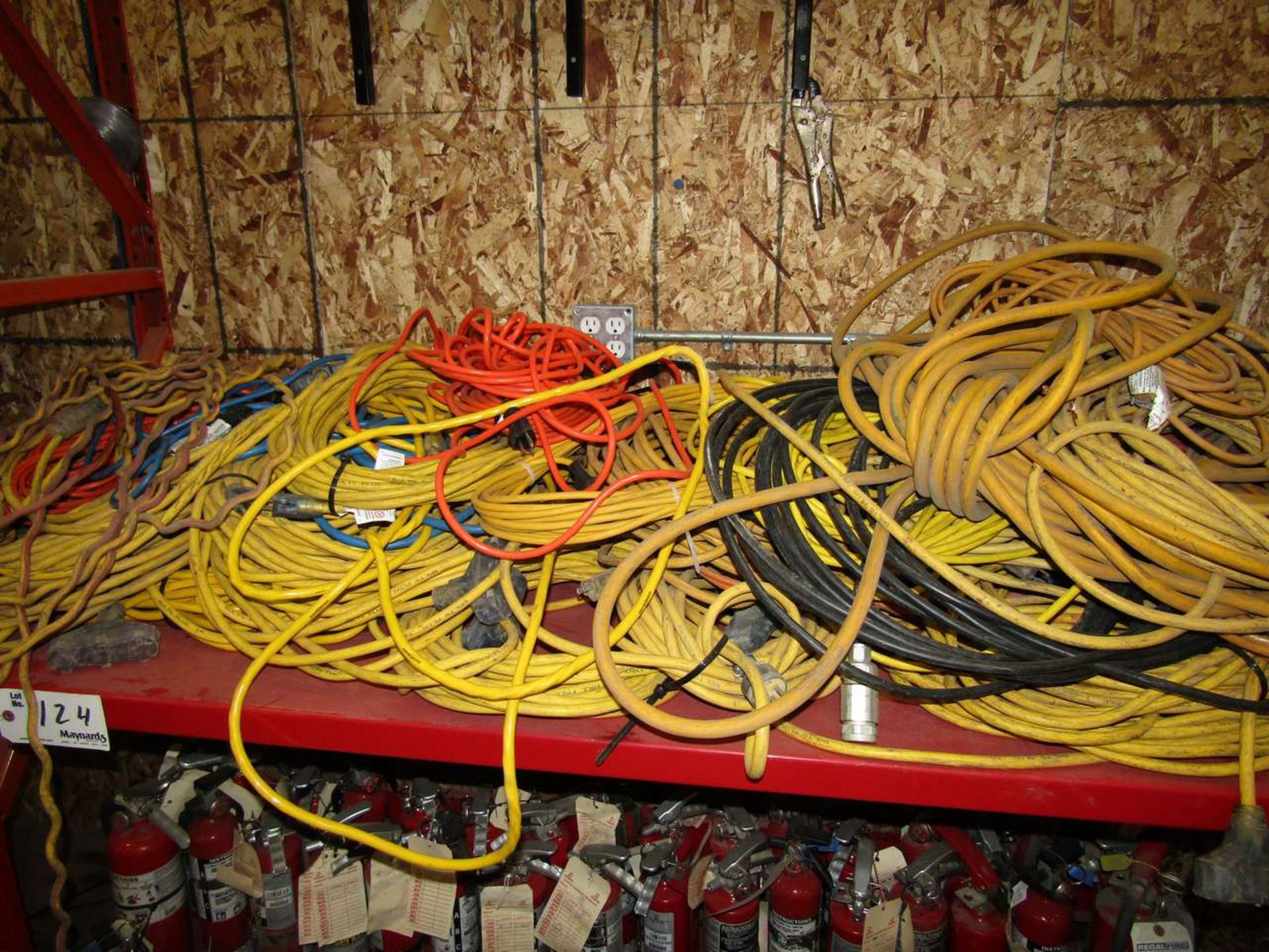 Large Quantity of Extension Cords