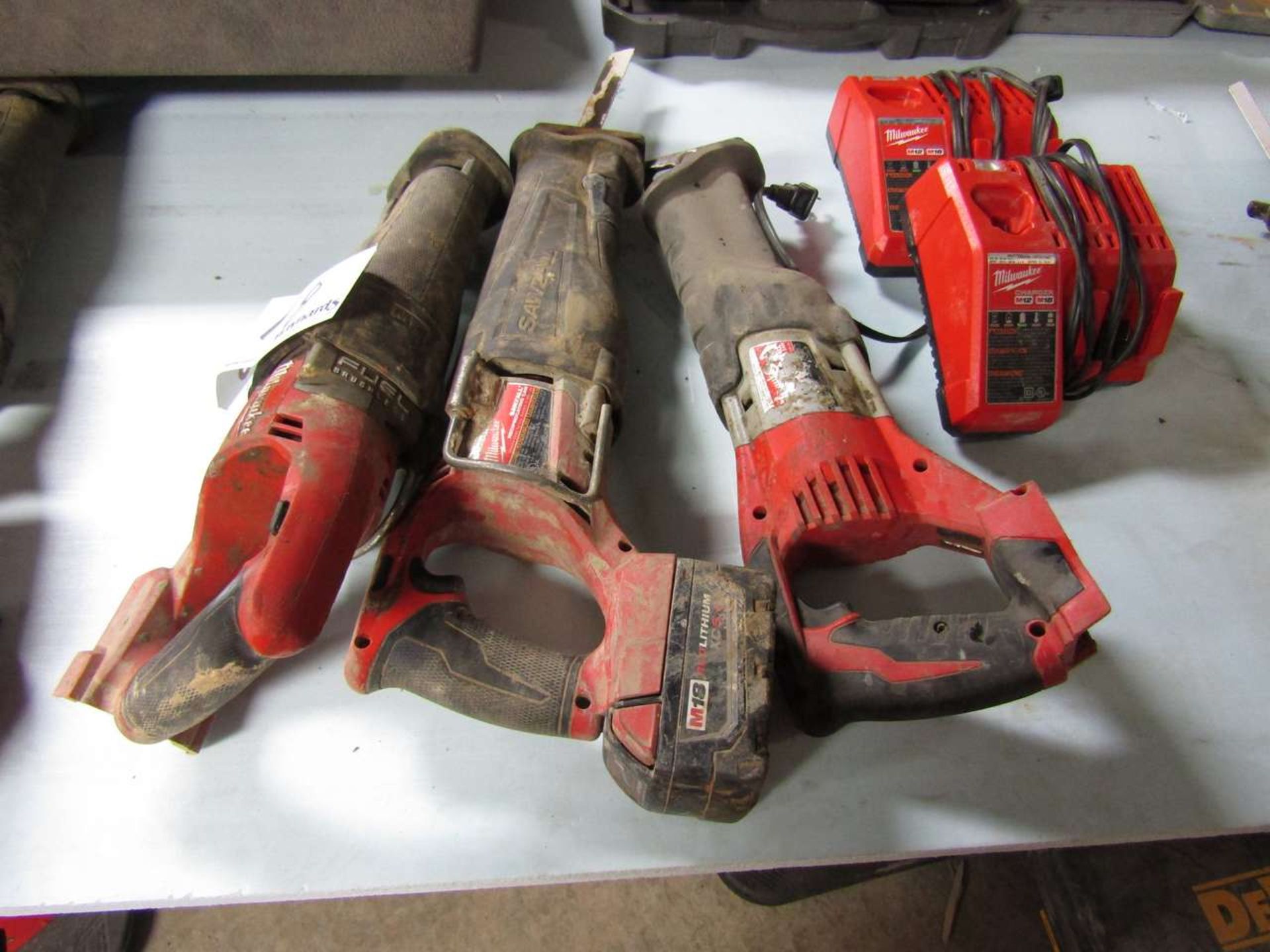 Milwaukee (2) M18 Sawzall Reciprocating Saws