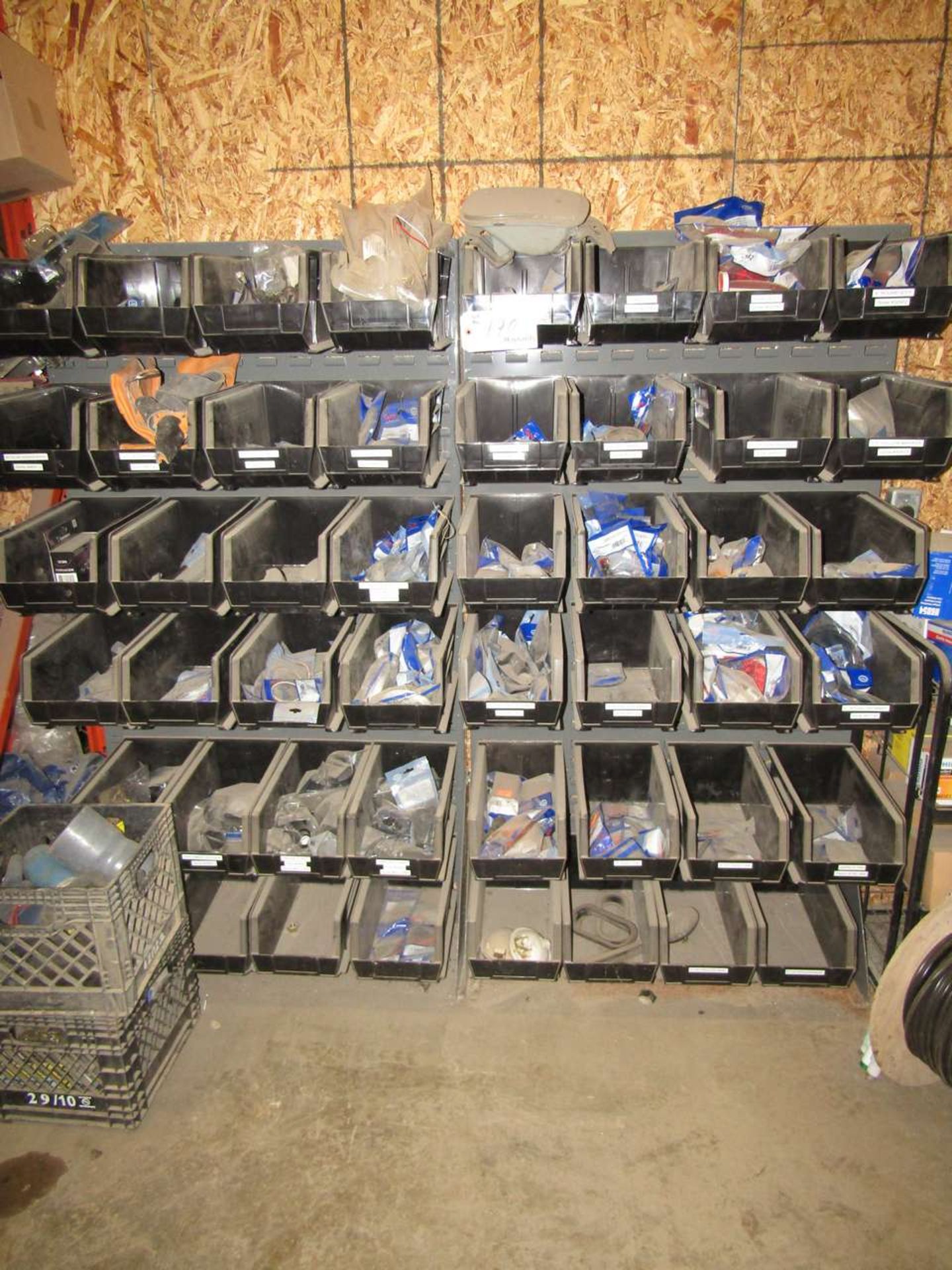 Bin Rack Approx. 50 Bins