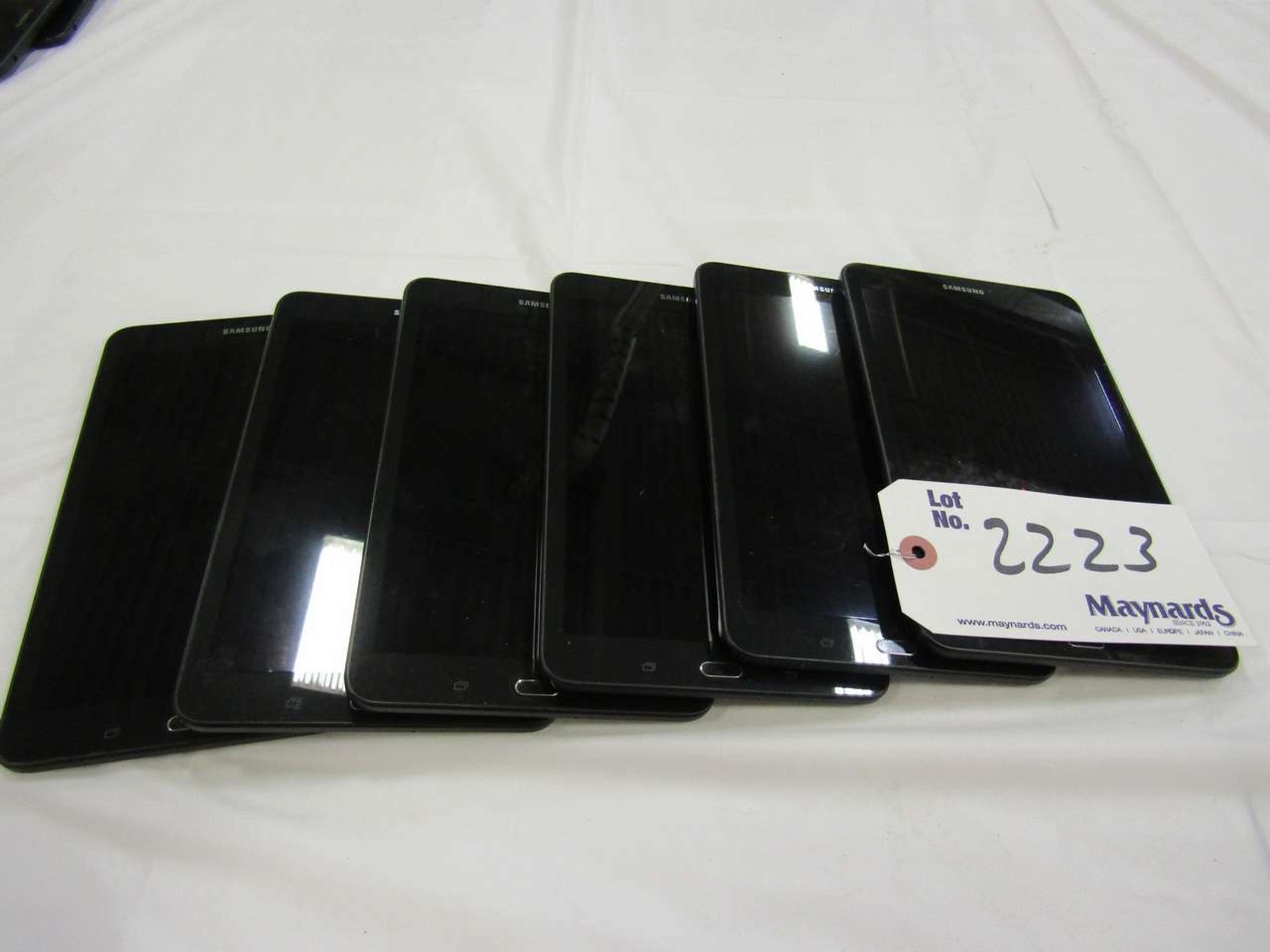 Samsung SM-T377W (6) E-Tablets, 16 GB