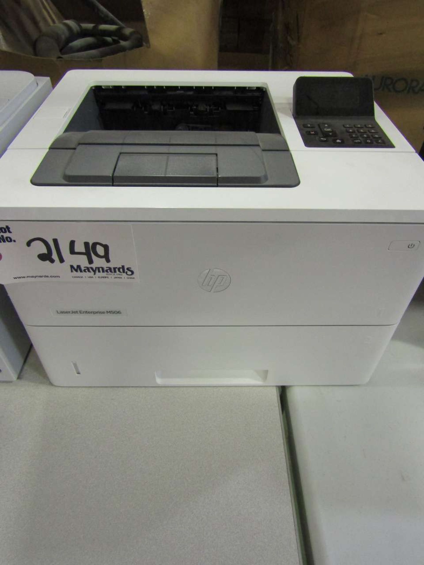 HP LaserJet Enterprise M506 Printer **LATE REMOVAL-MAY 27**