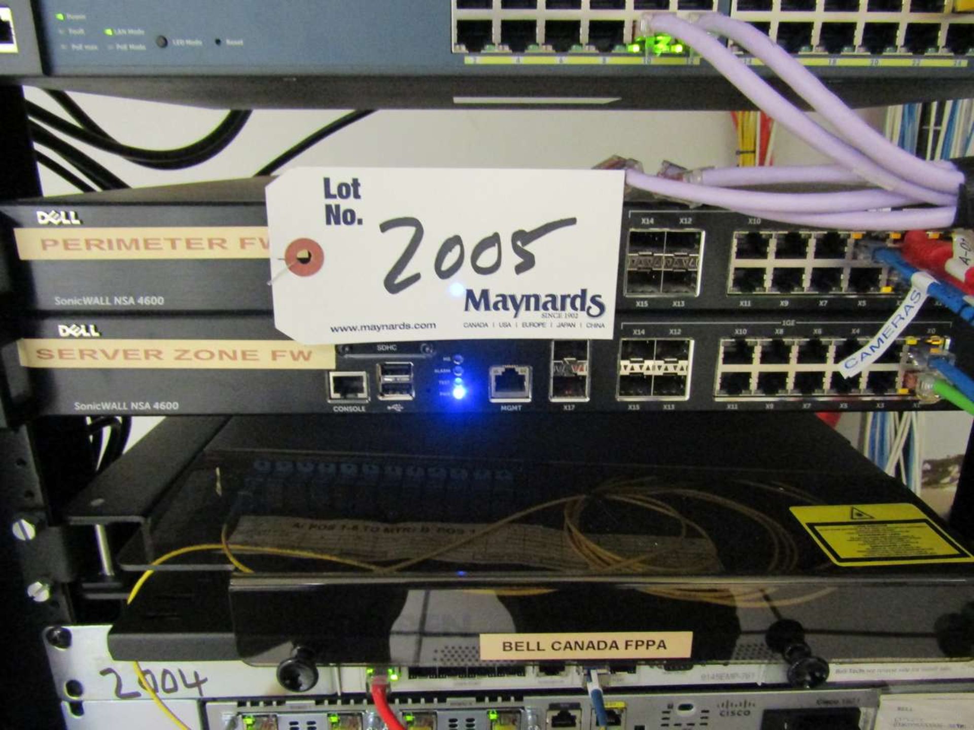 Dell NSA 2600, 4600 & 250M (5) Sonicwalls