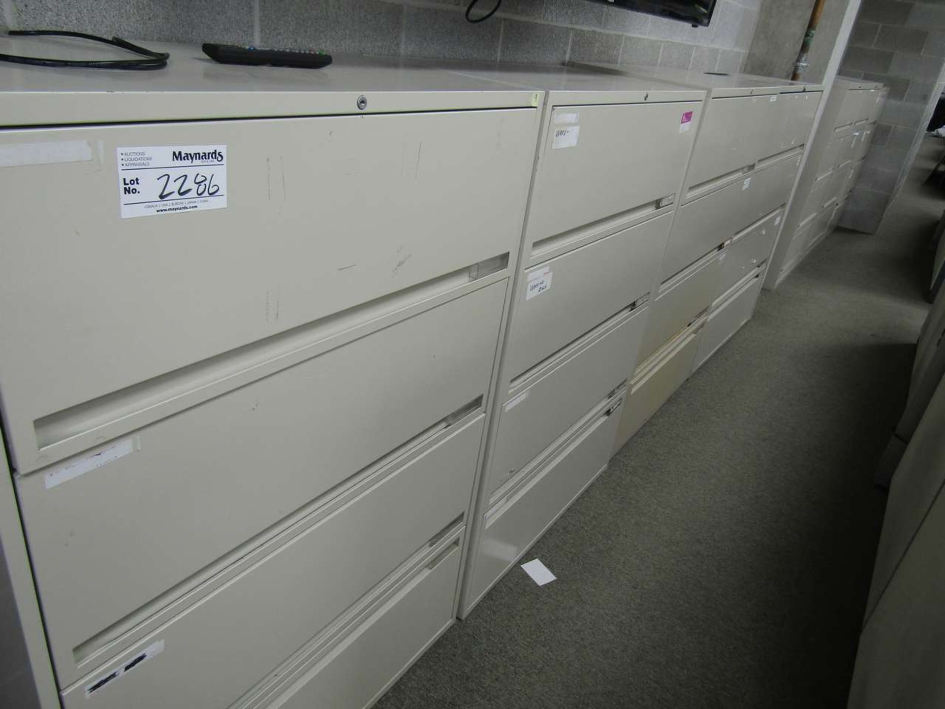 (7) Lateral Filing Cabinets