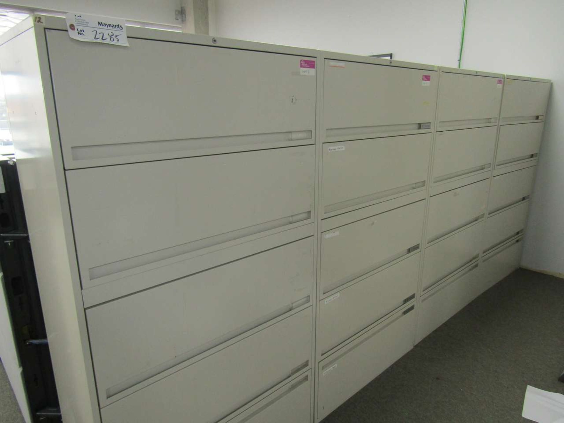 (4) Lateral Filing Cabinets