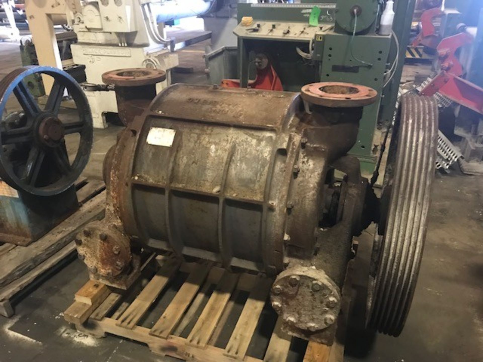 Nash CL2001 Cast Iron Vacuum Pump, Test No. 935215, Pos. 1. - Located In Philadelphia, PA