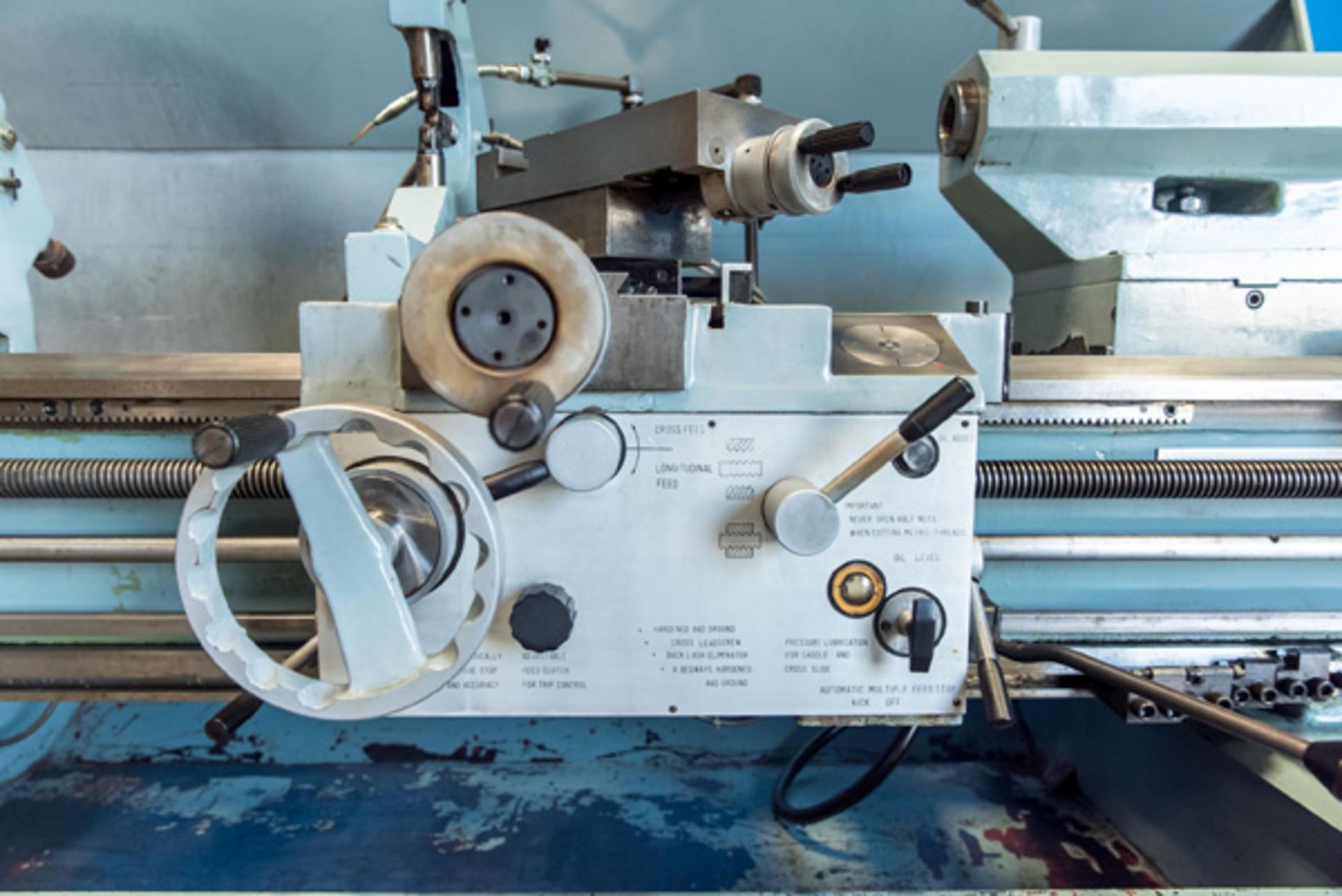 1991 Turnmaster Engine Lathe, 21"/29" x 70", Mdl: 21 S, S/N: 1991193, Located In: Huntington Park, - Image 13 of 16