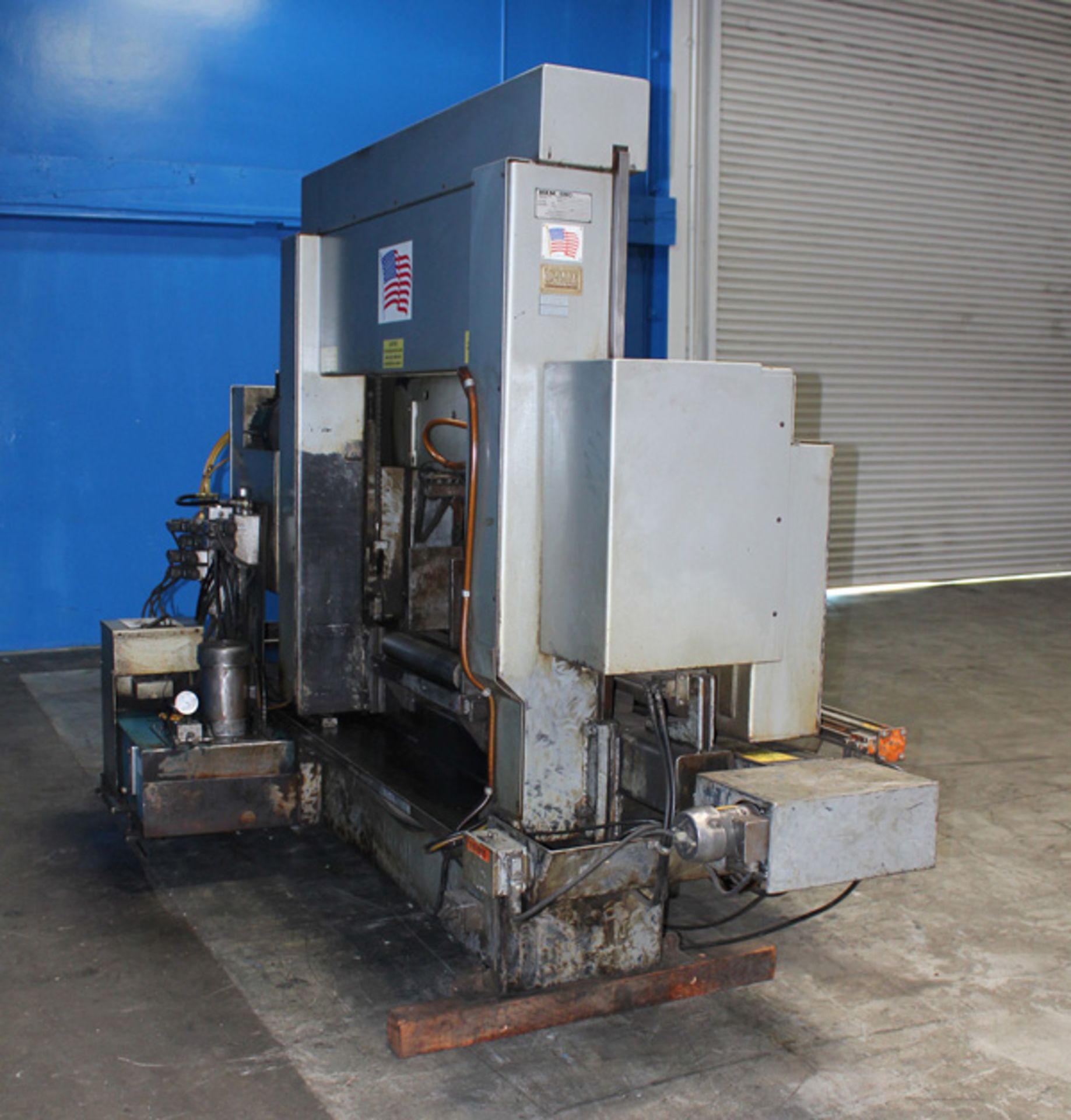 1996 HEM Semi-Automatic Horizontal Bandsaw, 18" x 20", Mdl: H130 HM- DC, S/N: 524196, Located In: - Image 4 of 8