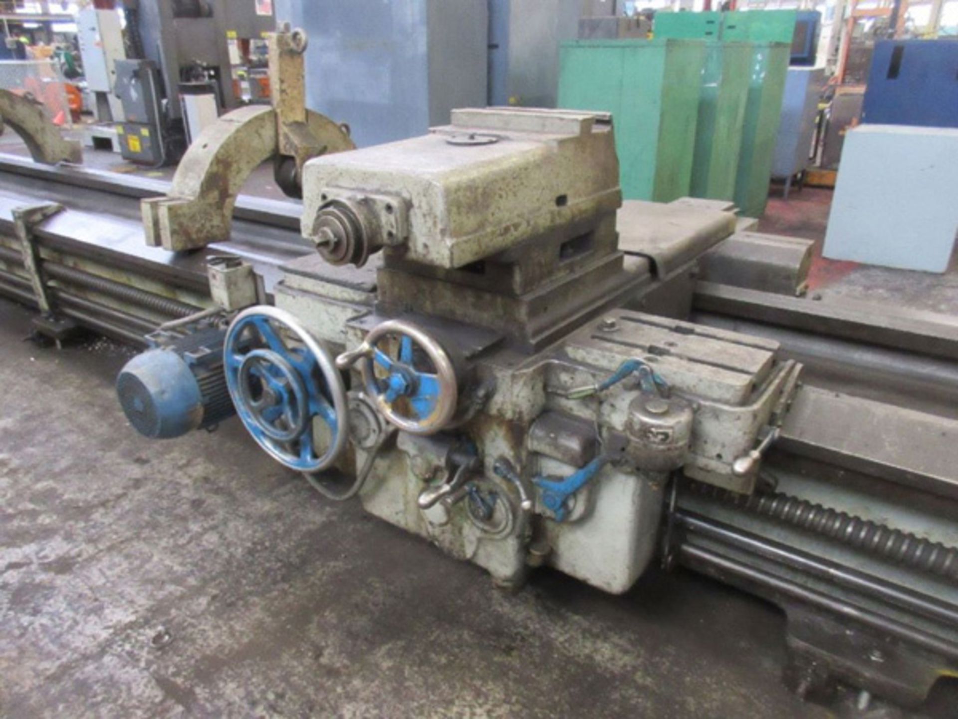 Leblond Dual Carriage Heavy Duty Engine Lathe 52" x 58', Mdl: NR50X58, S/N: NR33, Located In: - Image 4 of 8