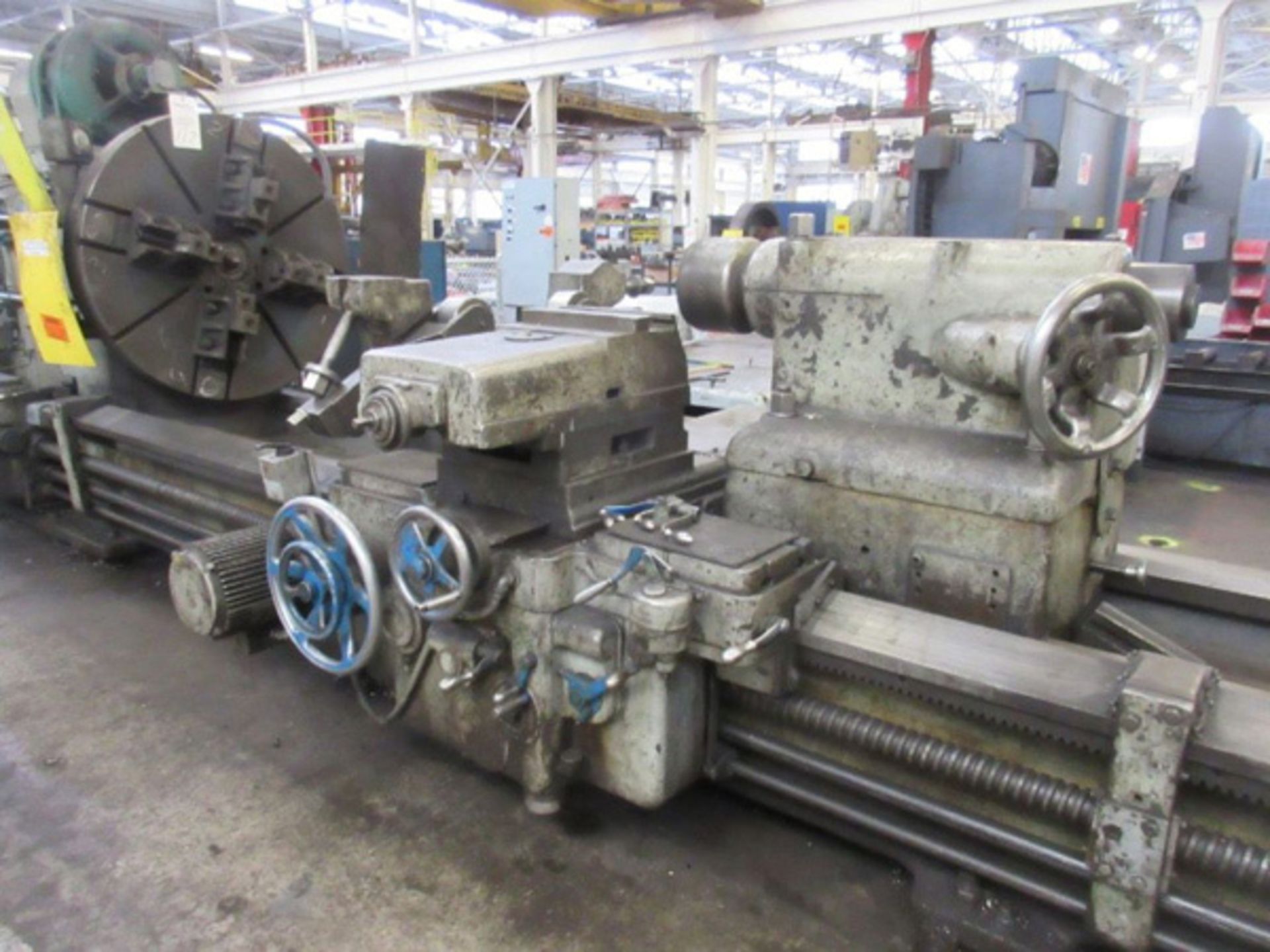 Leblond Dual Carriage Heavy Duty Engine Lathe 52" x 58', Mdl: NR50X58, S/N: NR33, Located In: