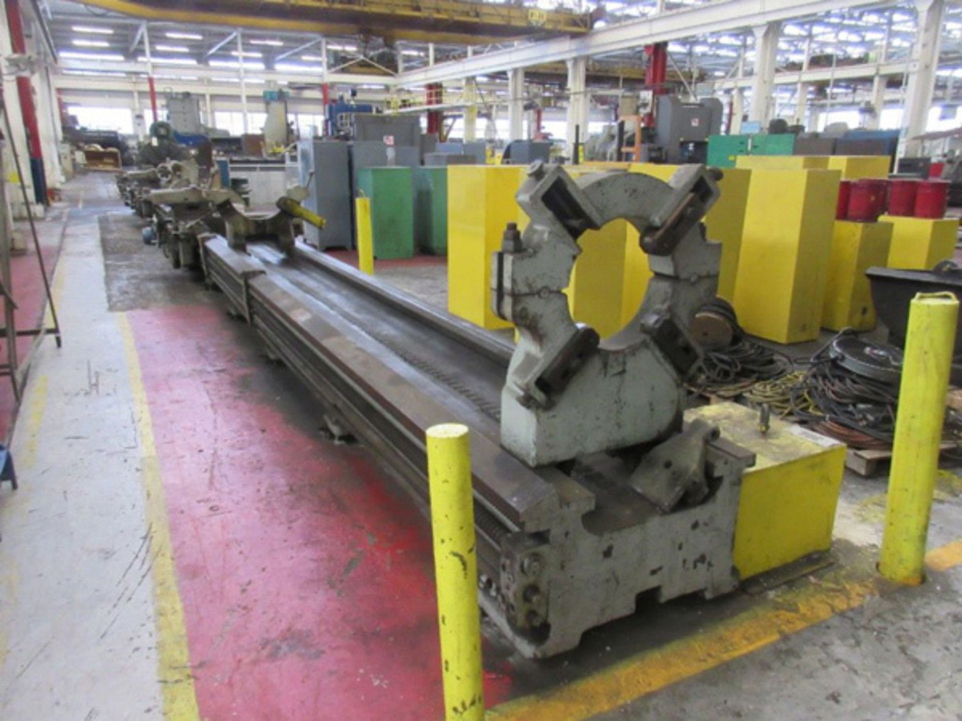 Leblond Dual Carriage Heavy Duty Engine Lathe 52" x 58', Mdl: NR50X58, S/N: NR33, Located In: - Image 7 of 8