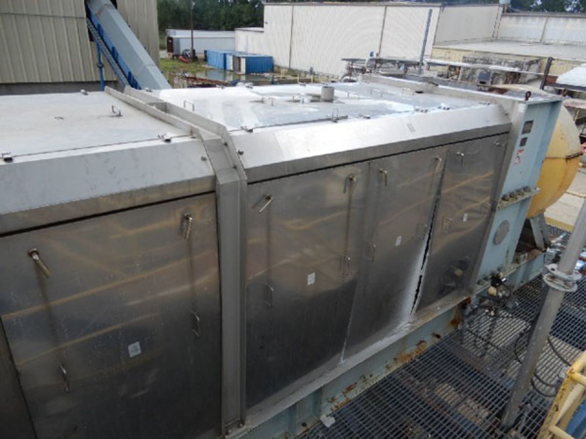 FKC SCREW PRESS STAINLESS STEEL MODEL SHX-1200 X 8000L MFG. 2006- Model: SHX-1200 X 8000L - S/N: H- - Image 4 of 8