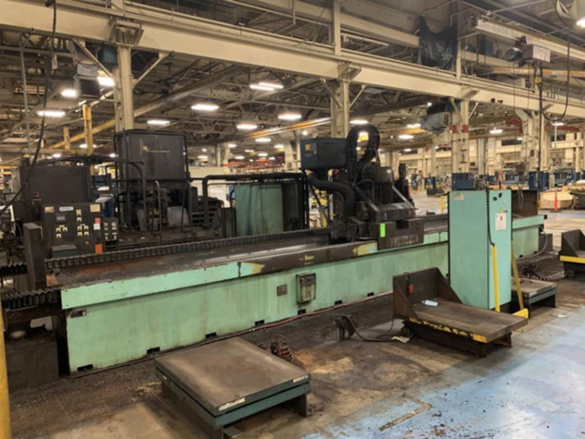 2002 Reform Twin Table CNC Knife Grinder 15" x 98" Each Table, Mdl: AR70 Type 8CNC, S/N: 7077,