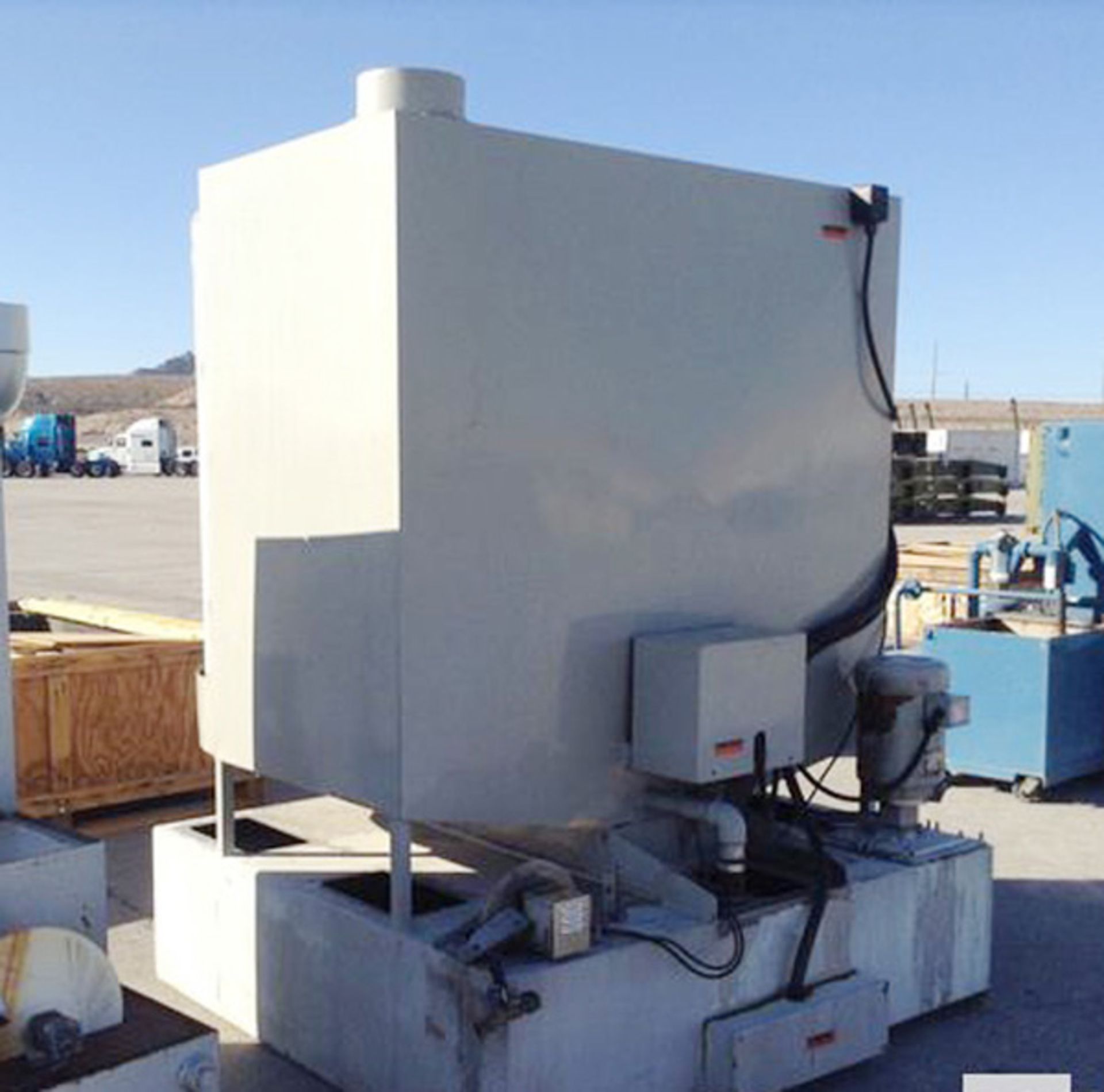 Hotsy Front Loading Heated Parts Washer 58" x 48", Mdl: APW 7953-SS, S/N: C0605-61112, Located In: - Image 3 of 13