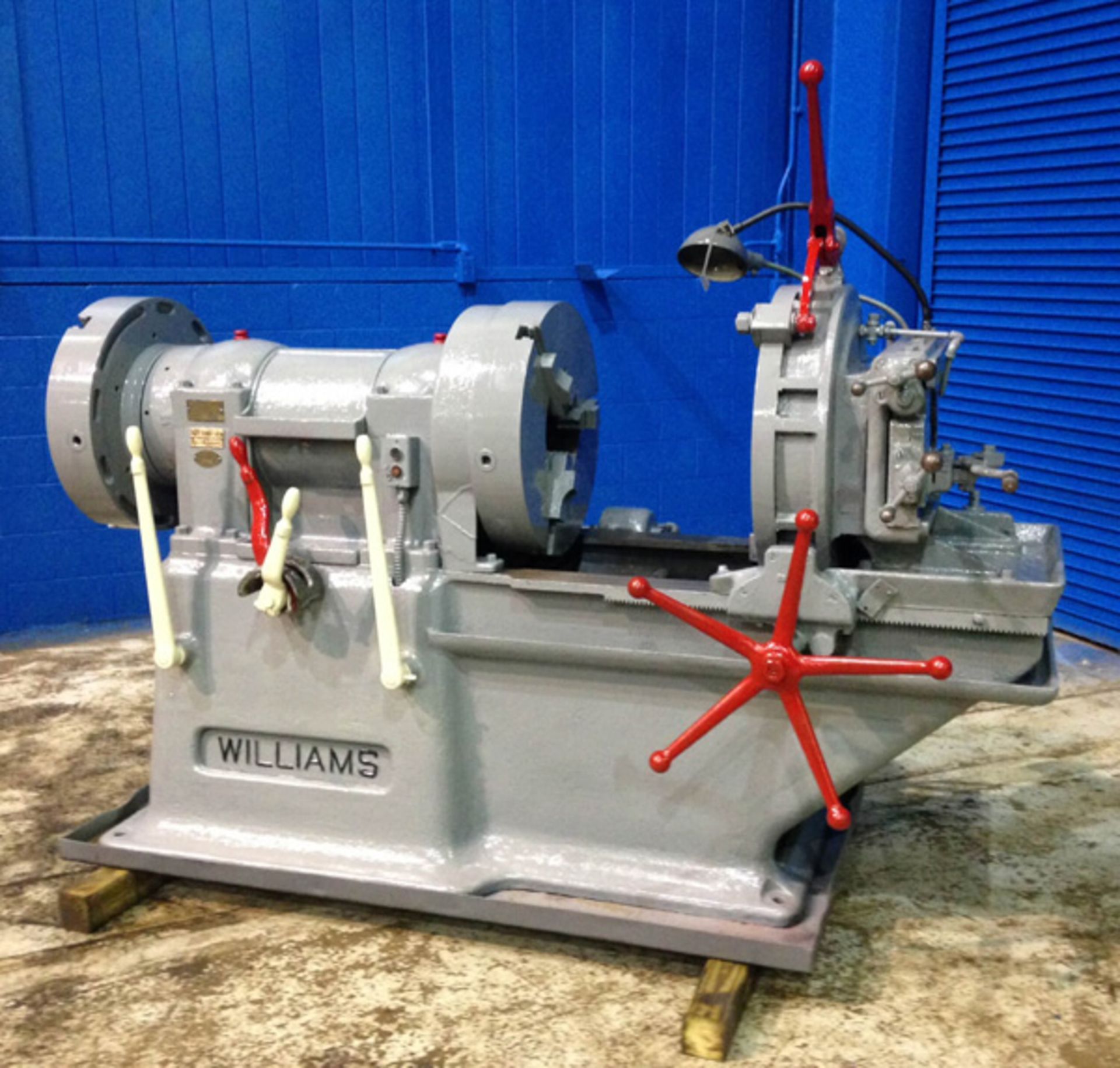 William Pipe & Bolt Threading Machine, 6", Mdl: HP, S/N: 5-5723-27, Located In: Painesville, OH - Image 7 of 7