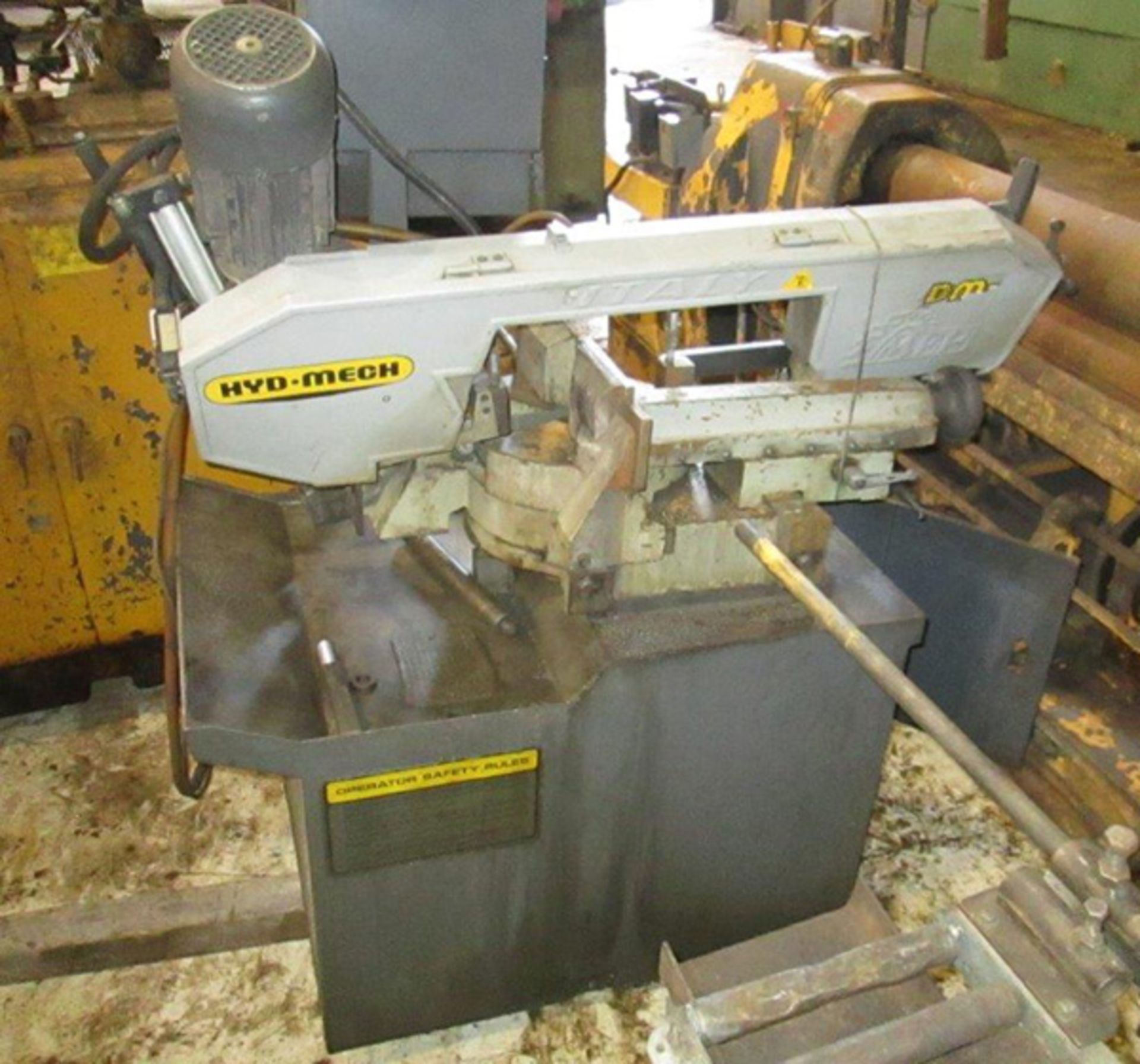 2001 HydMech Horizontal Bandsaw (Double Miter), 7.75" x 10.5" - Mdl: DM- 8 - S/N: 10127-B7-02 - - Image 2 of 3