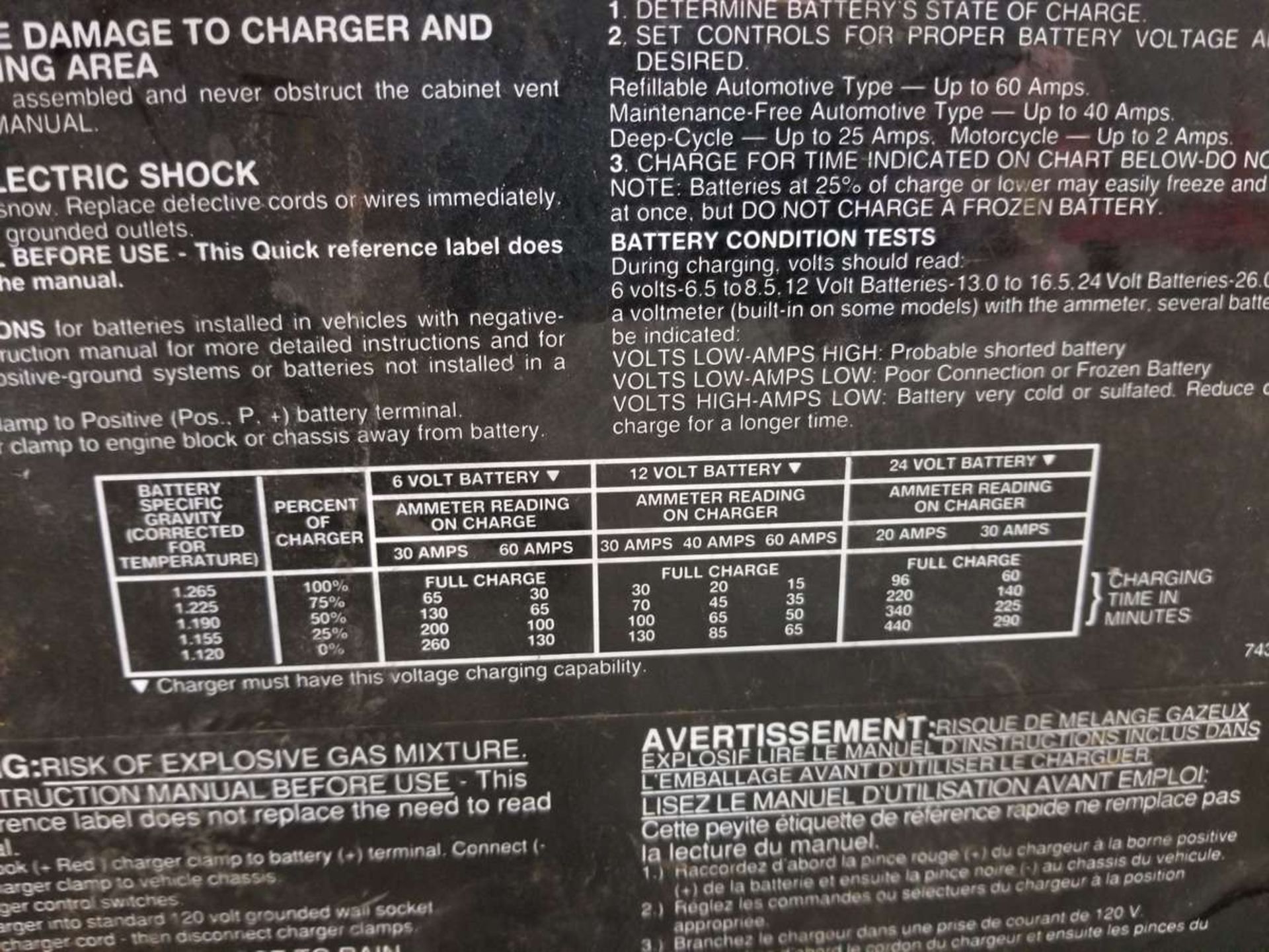 Dayton 3Z991C Battery Charger - Image 3 of 3