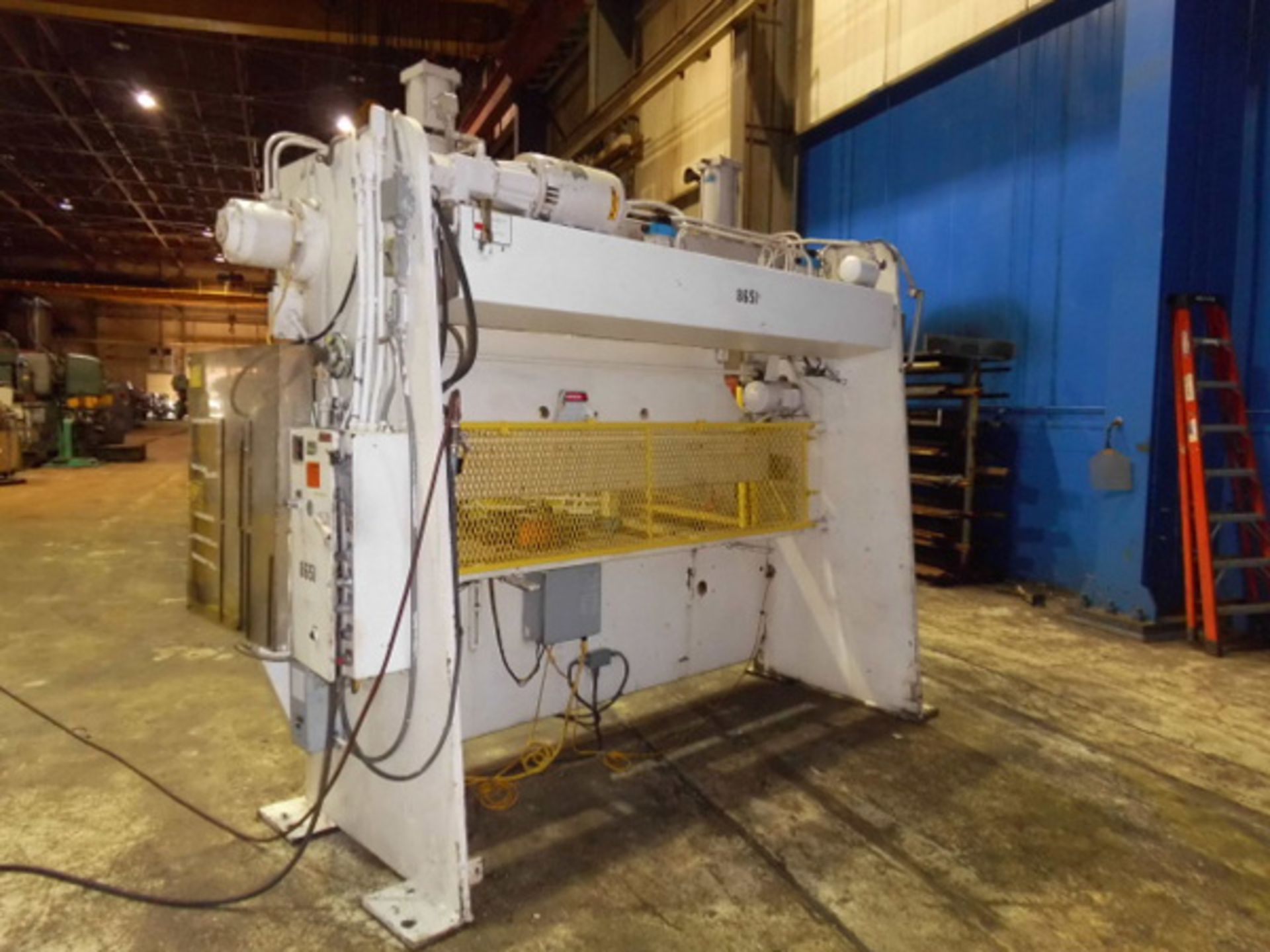 1992 Wysong HydraMechanical Press Brake, 60 Ton x 10' - Mdl: H60-120 - S/N: HPB14- 107 - Location - Image 5 of 8