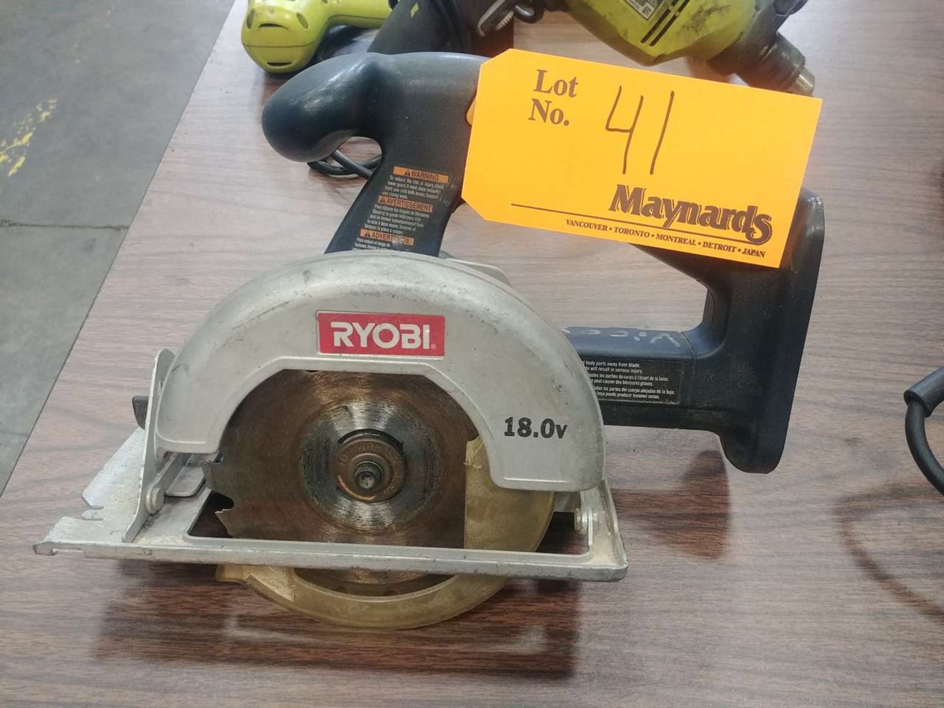Ryobi P501 6" Circular saw