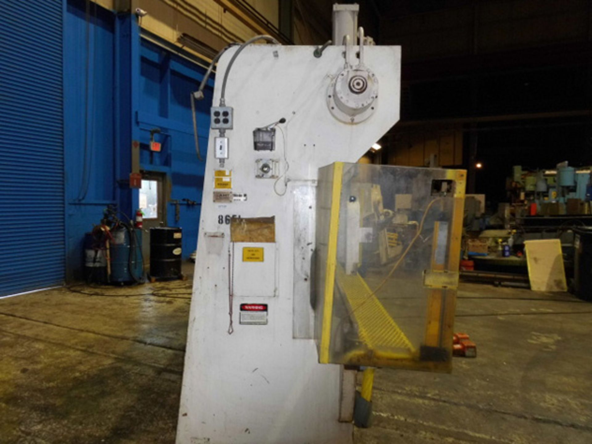 1992 Wysong HydraMechanical Press Brake, 60 Ton x 10' - Mdl: H60-120 - S/N: HPB14- 107 - Location - Image 2 of 8
