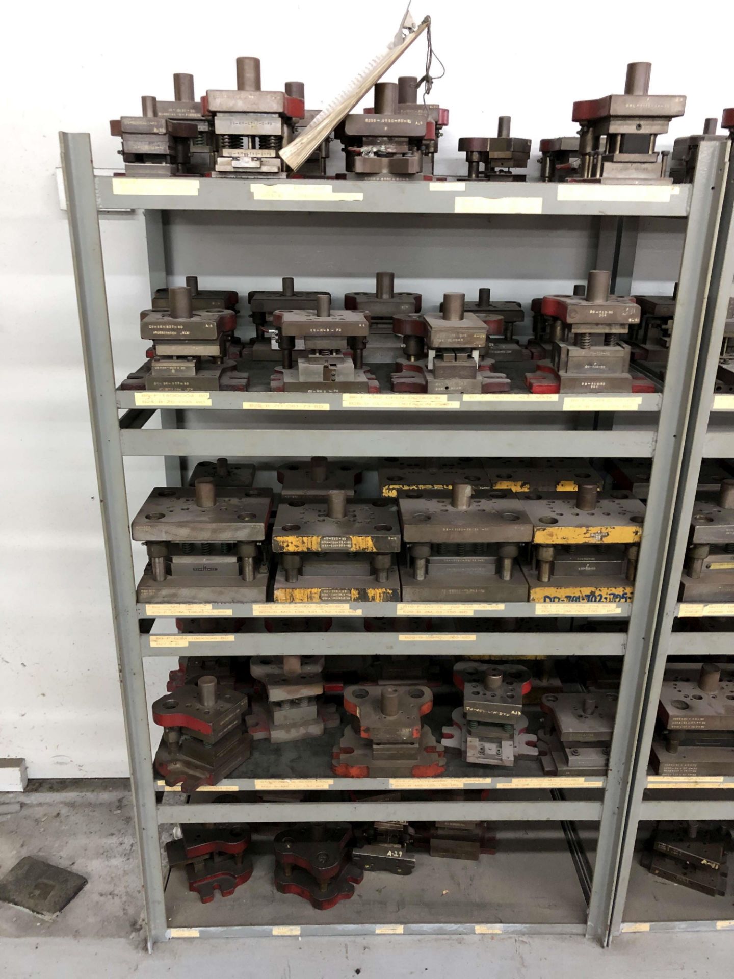 (6) Heavy-Duty Shelves w/ Press Dies - Image 2 of 7