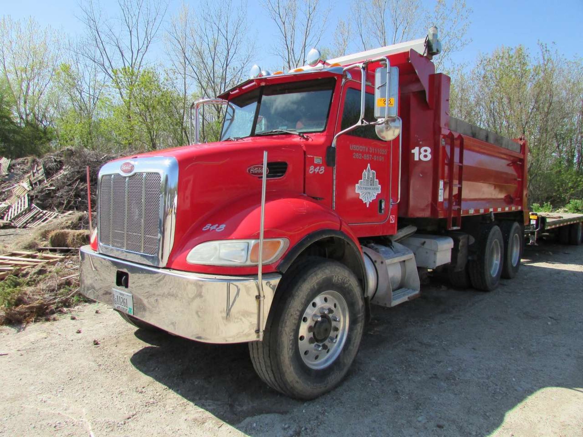 2005 Peterbilt PB335 Dump Truck