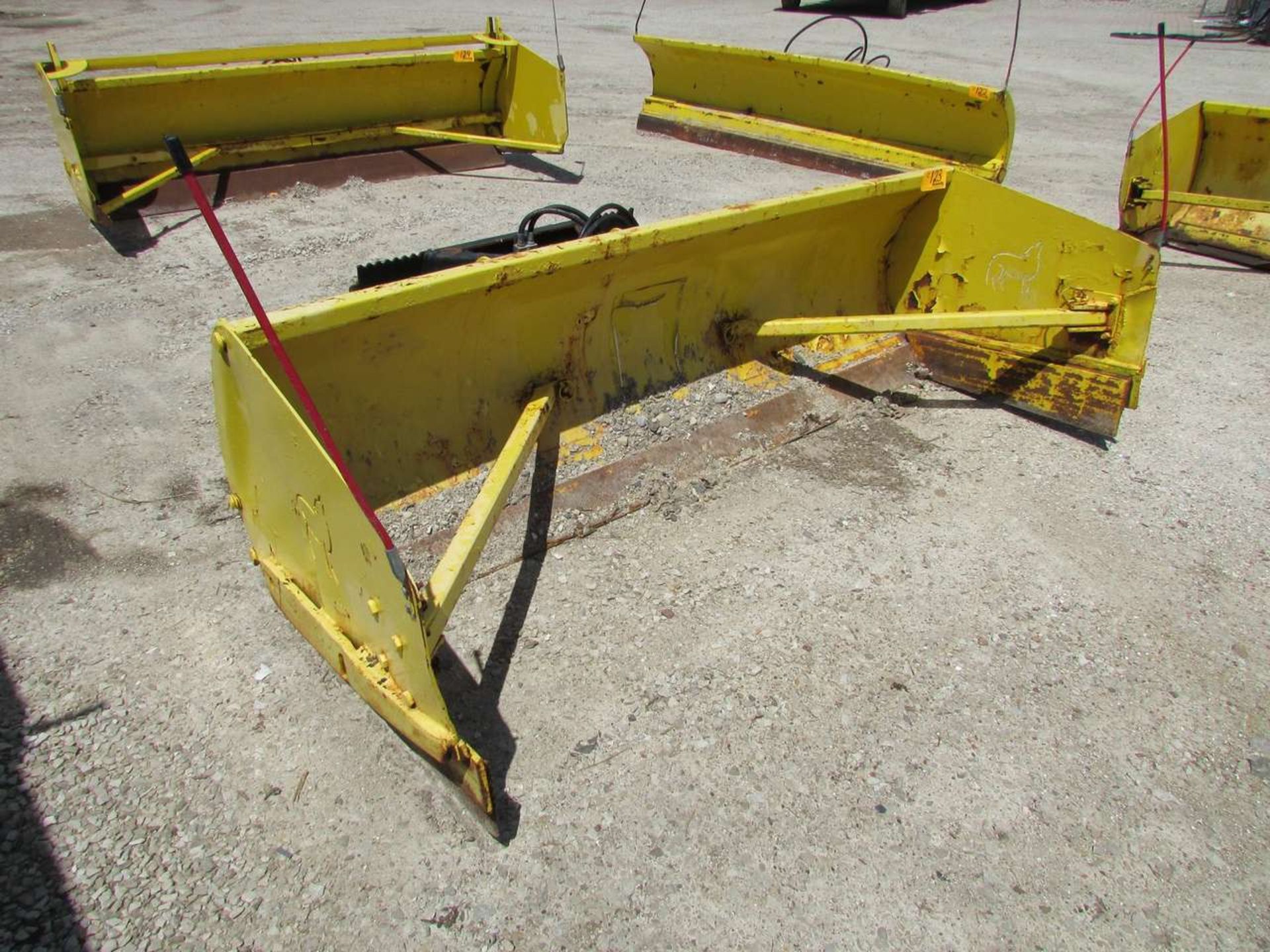 2008 Wolf Group Ultra-96 8' Skid Loader Snow Plow Attachment - Image 2 of 4