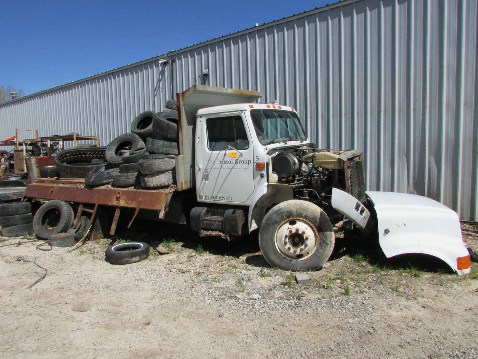 1996 International 4900 4x2 Dump Truck